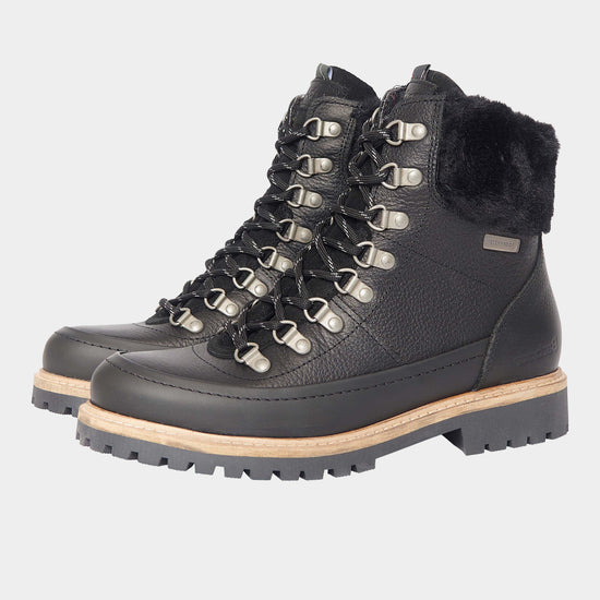 Womens Woodside Hiker Boots Black