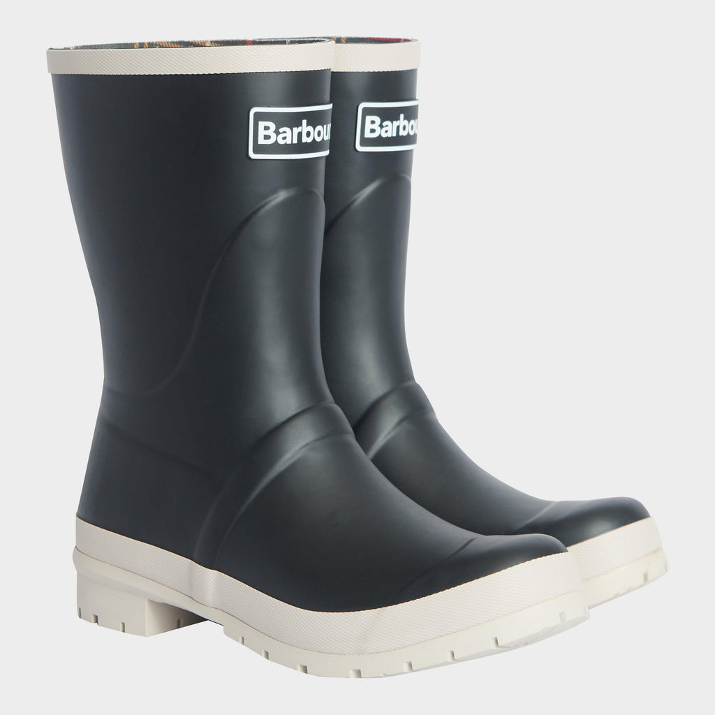 Womens Banbury Mid Welly Black/White Pepper