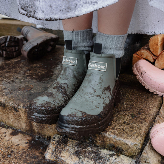 Womens Nimbus Chelsea Wellies Olive/Black