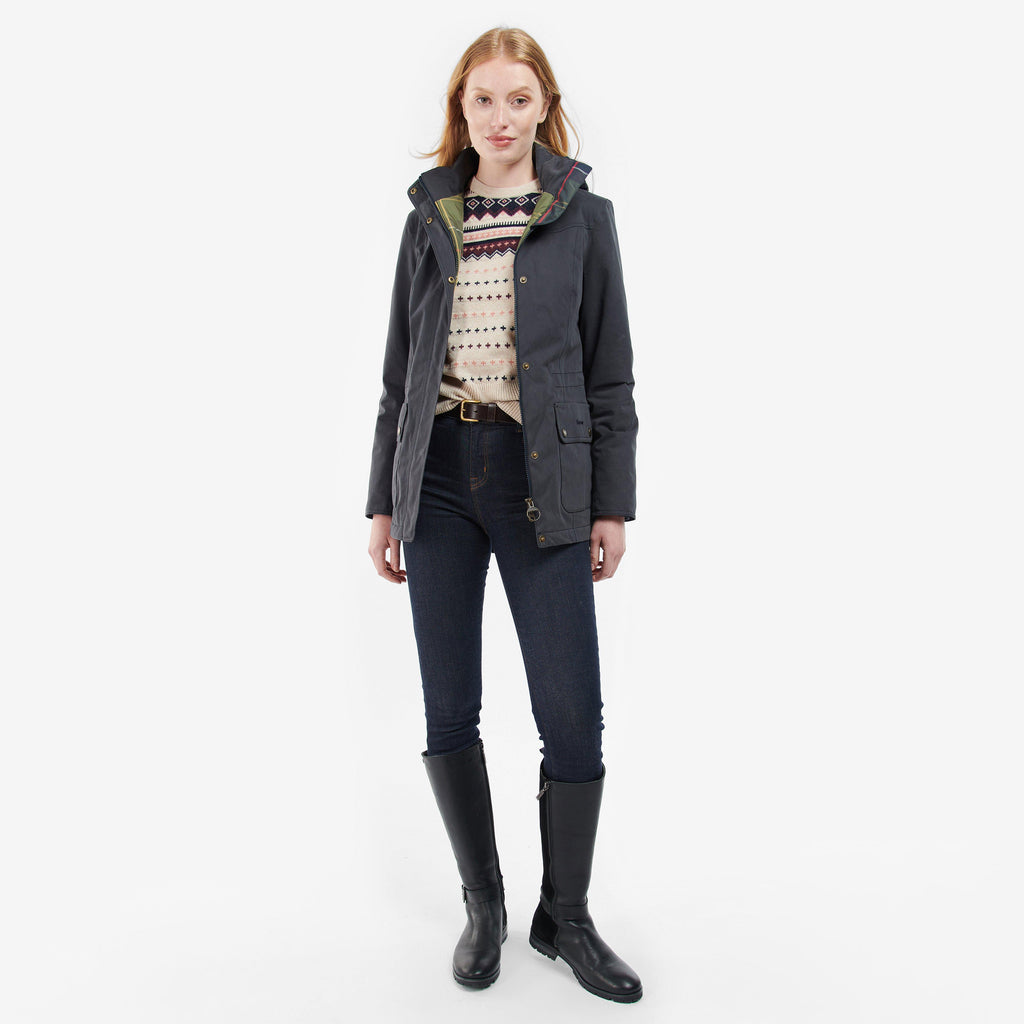 Womens Buttercup Waterproof Jacket Dark Navy