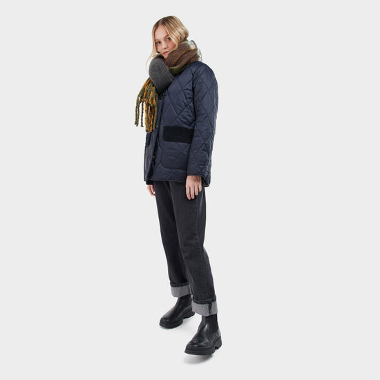 Isla Tartan Boucle Scarf Classic