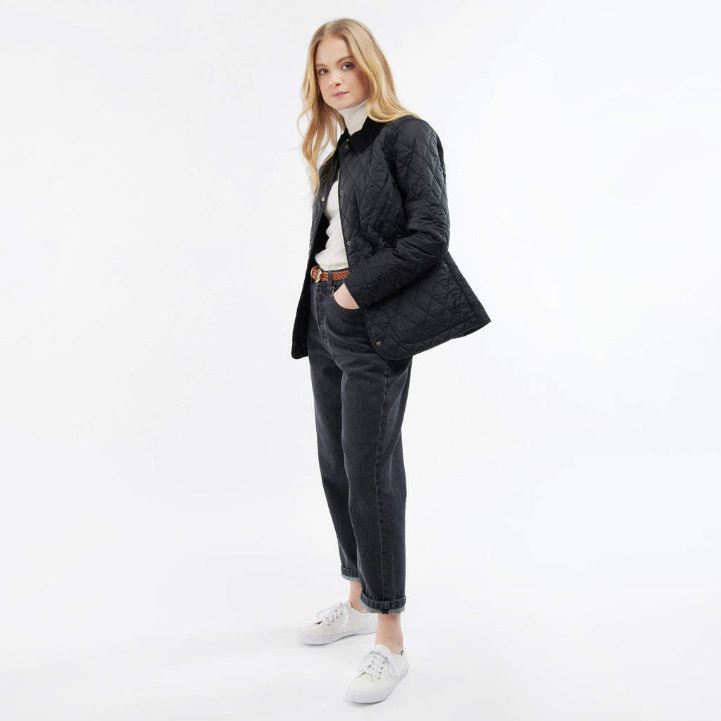 Womens Annandale Quilted Jacket Black