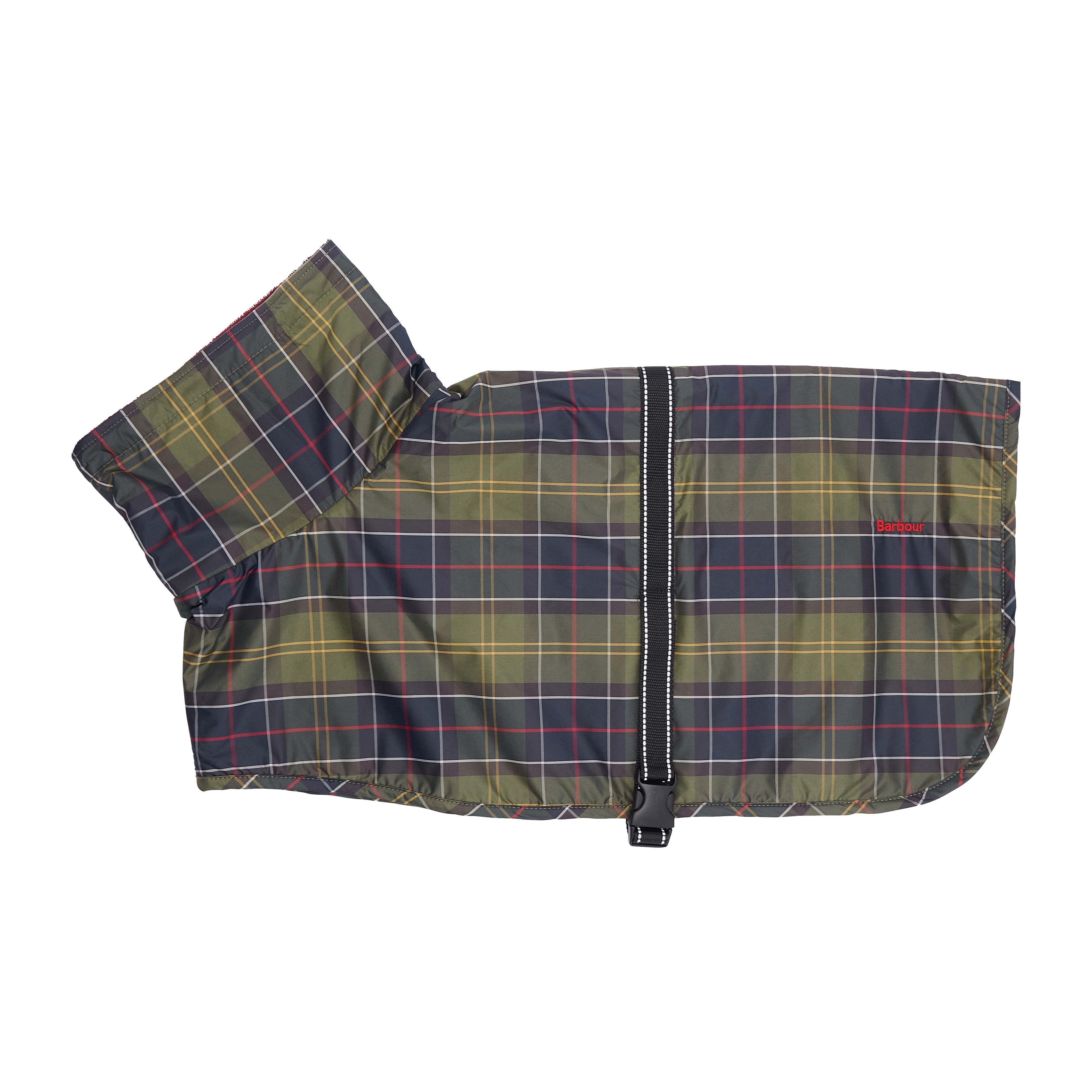Tartan Dog Drying Robe Classic Tartan