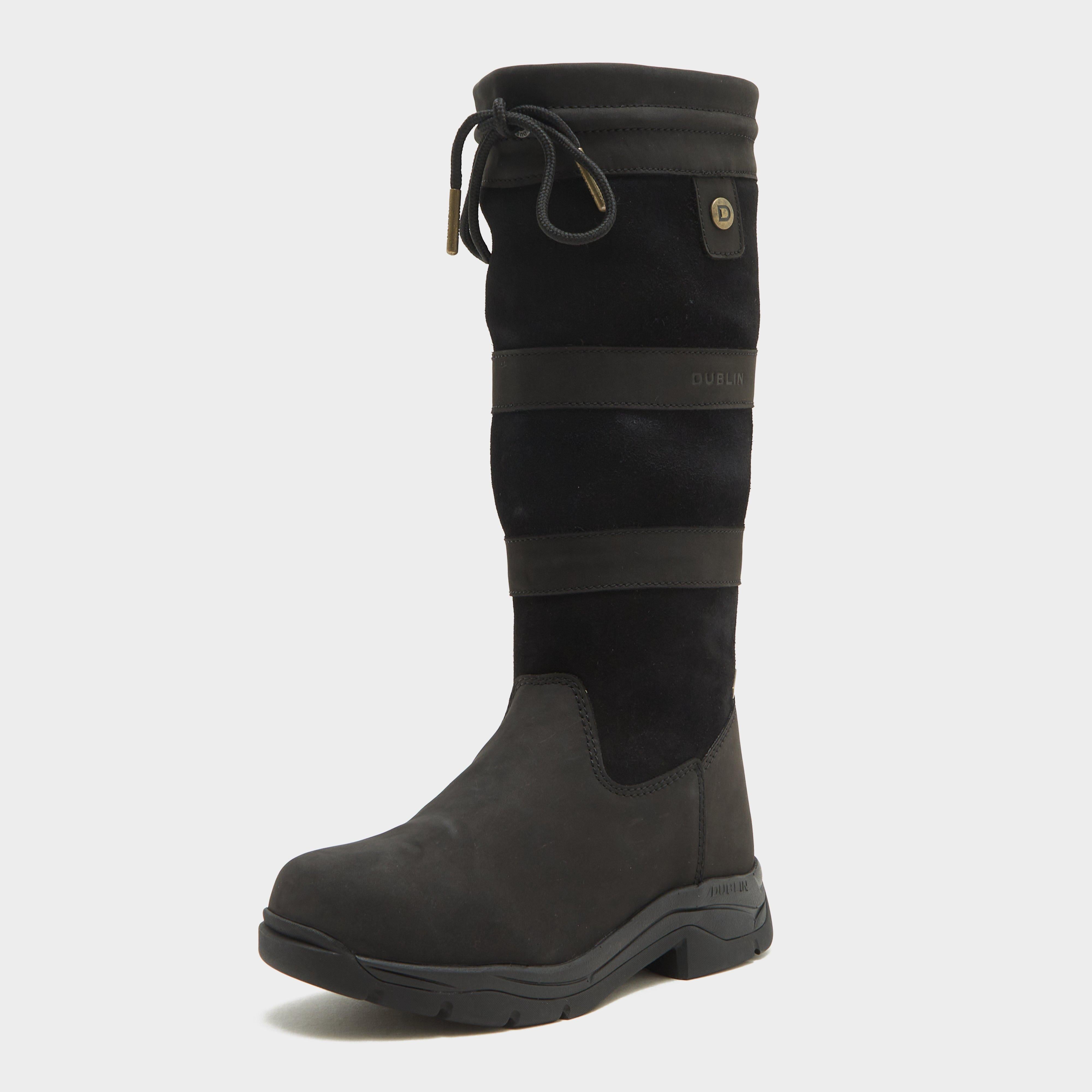 Womens River Boots IV Dark Black