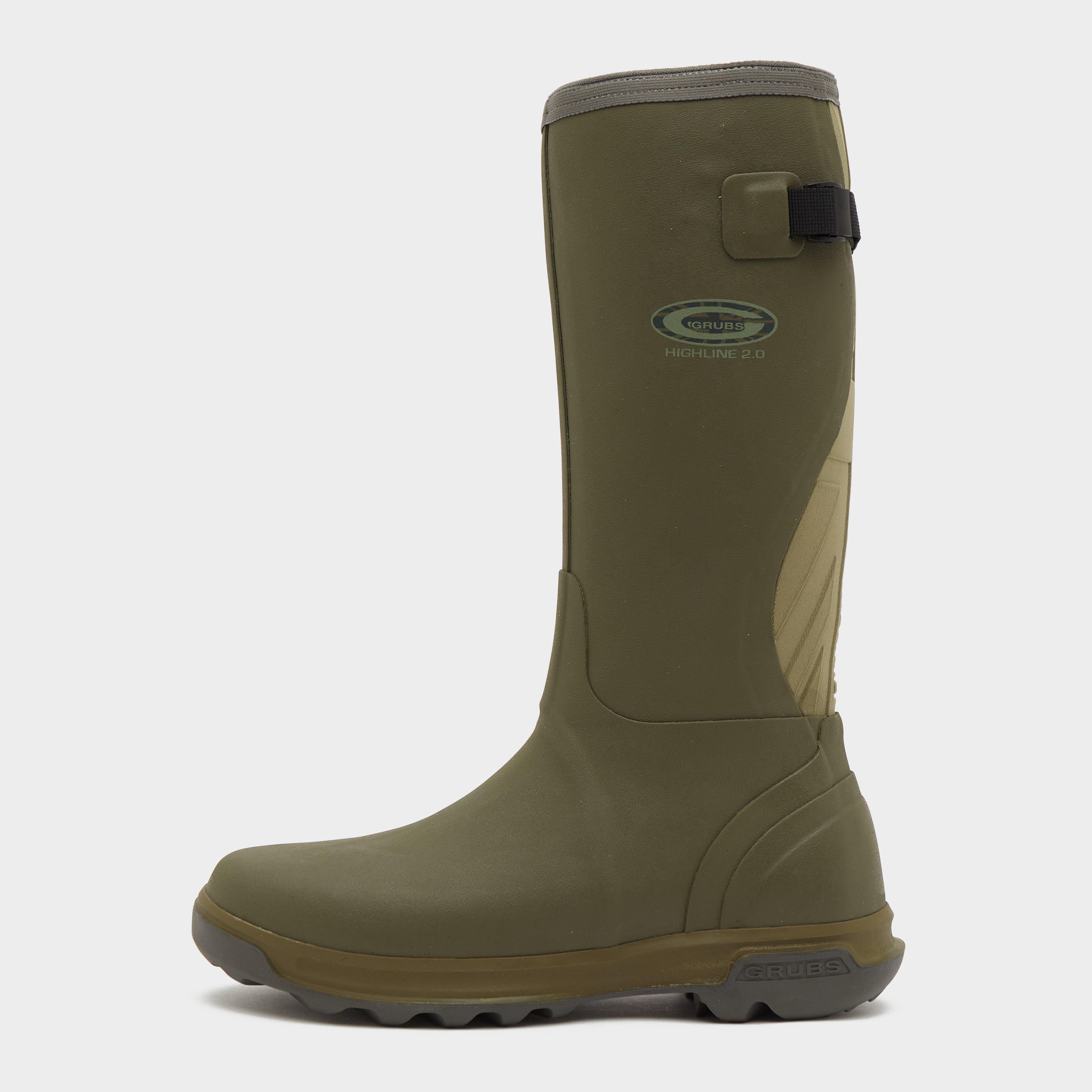 Mens Highline 2.0 Wellington Boots Sage Green