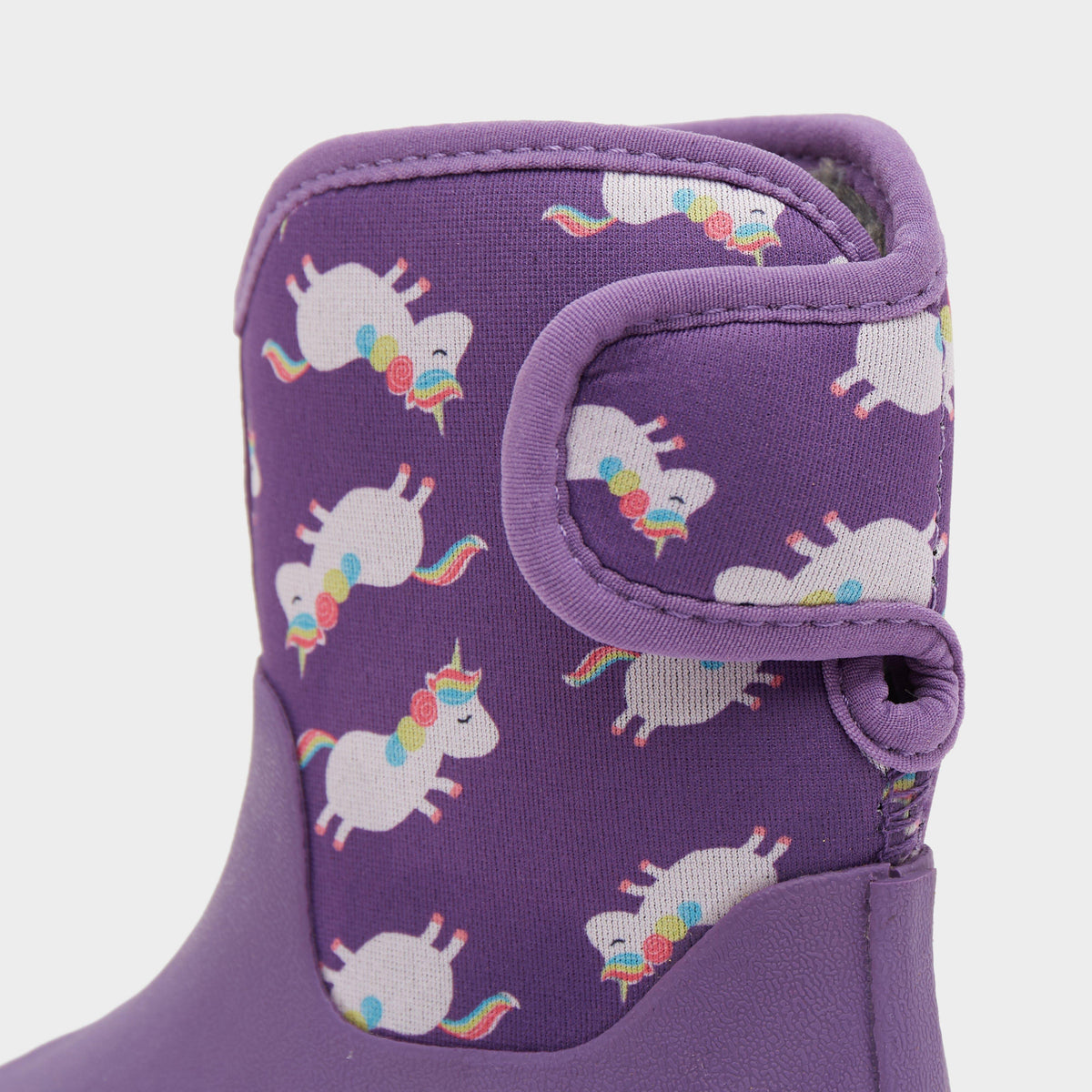Kids Muddies Puddle 5.0 Wellington Boots Unicorn/Violet