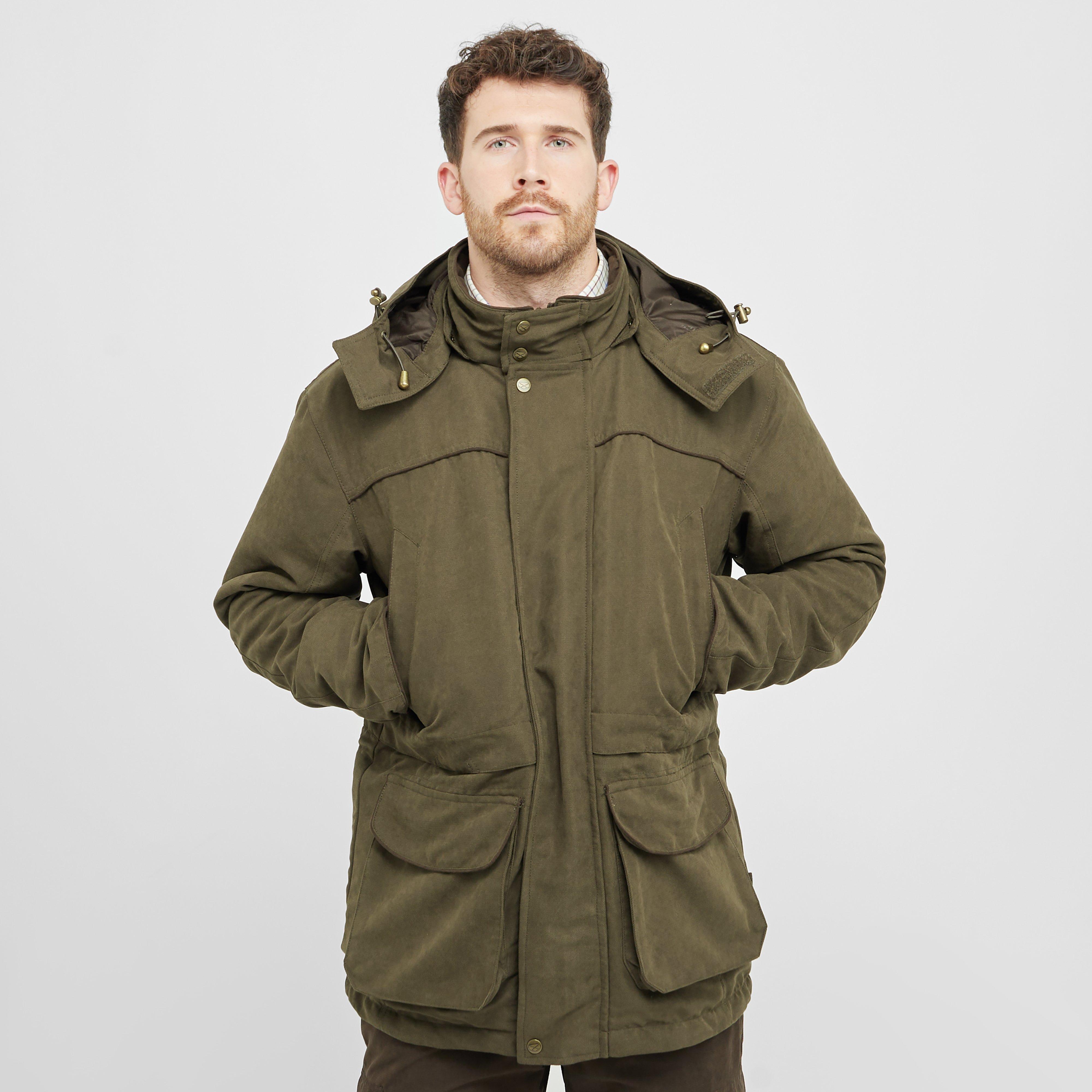 Mens Kincraig Waterproof Field Jacket Olive Green