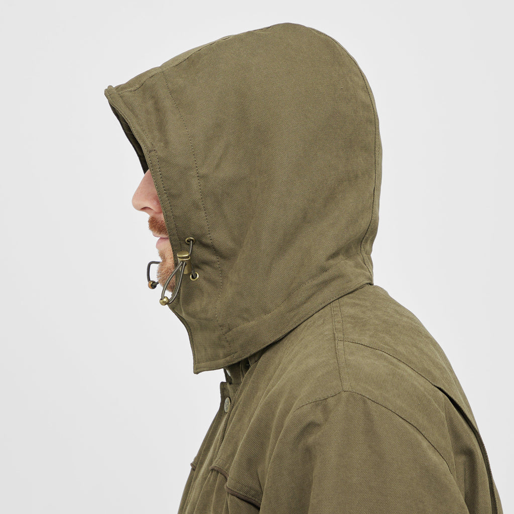 Mens Kincraig Waterproof Field Jacket Olive Green