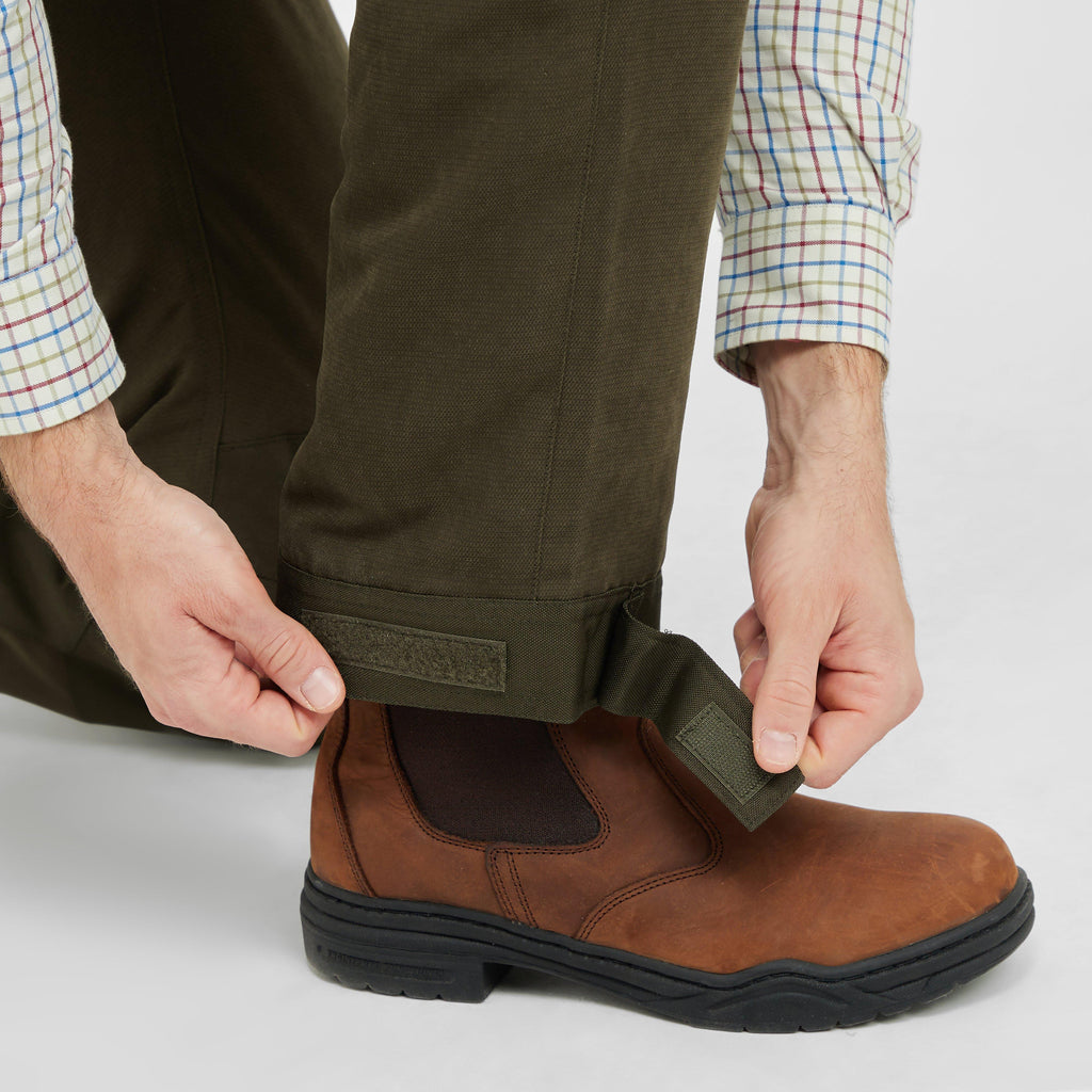 Mens Kincraig Waterproof Field Trousers Olive Green