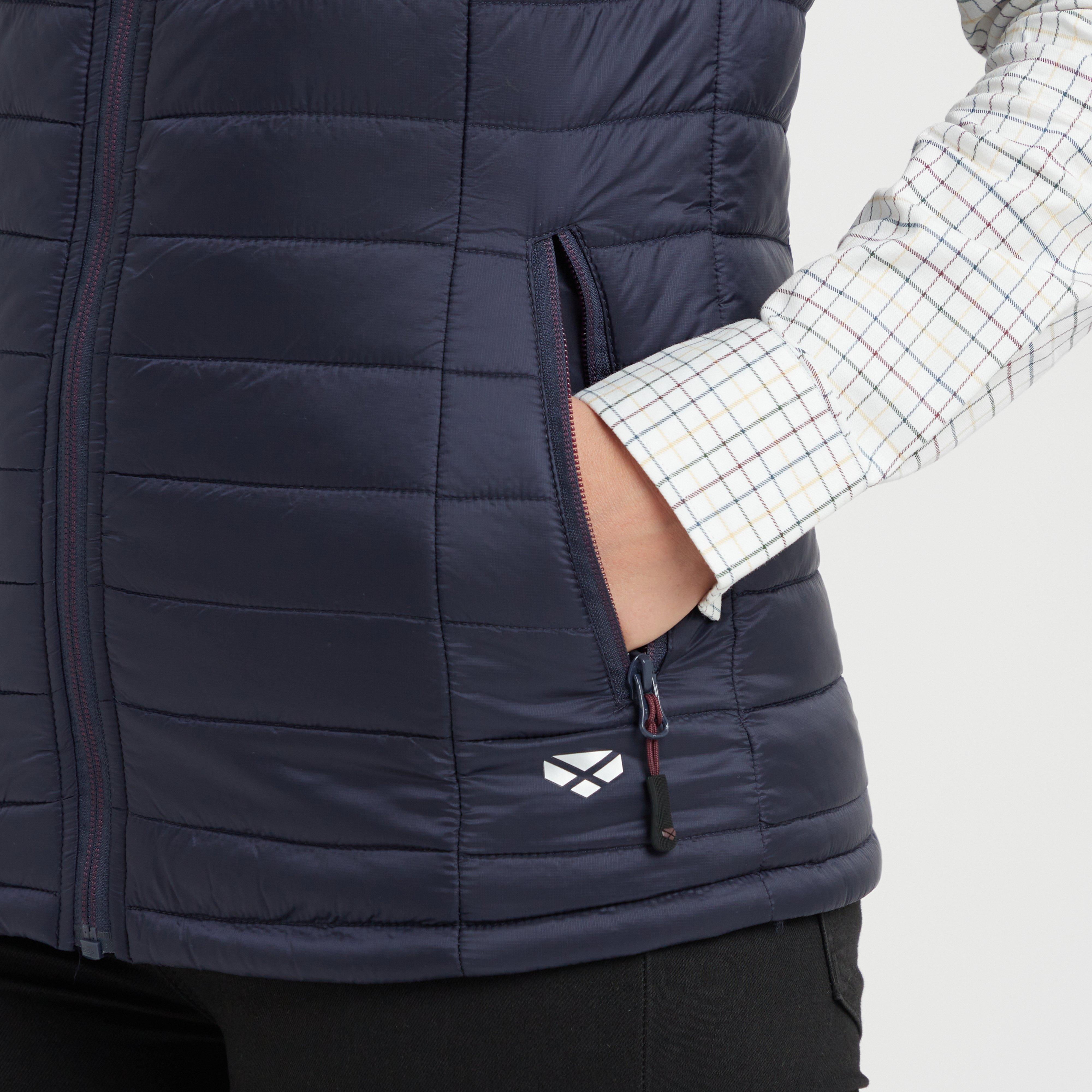 Womens Kingston Rip-Stop Gilet Navy/Merlot