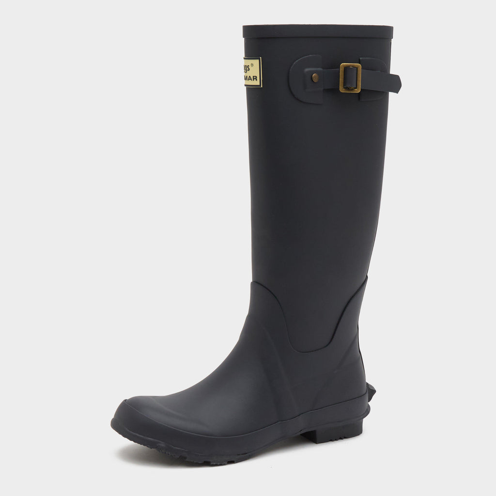 Womens Braemar Wellington Boots Navy