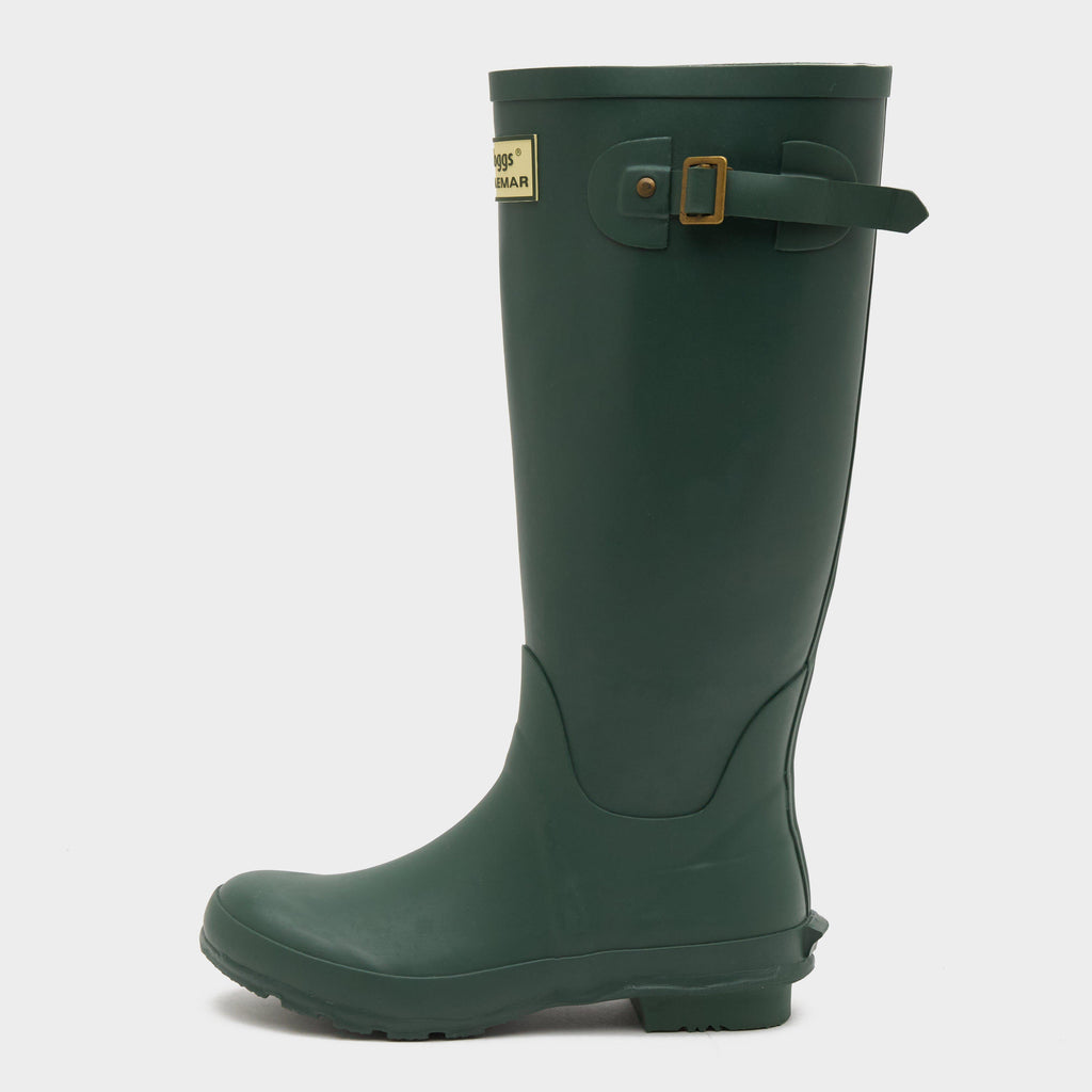 Womens Braemar Wellington Boots Green