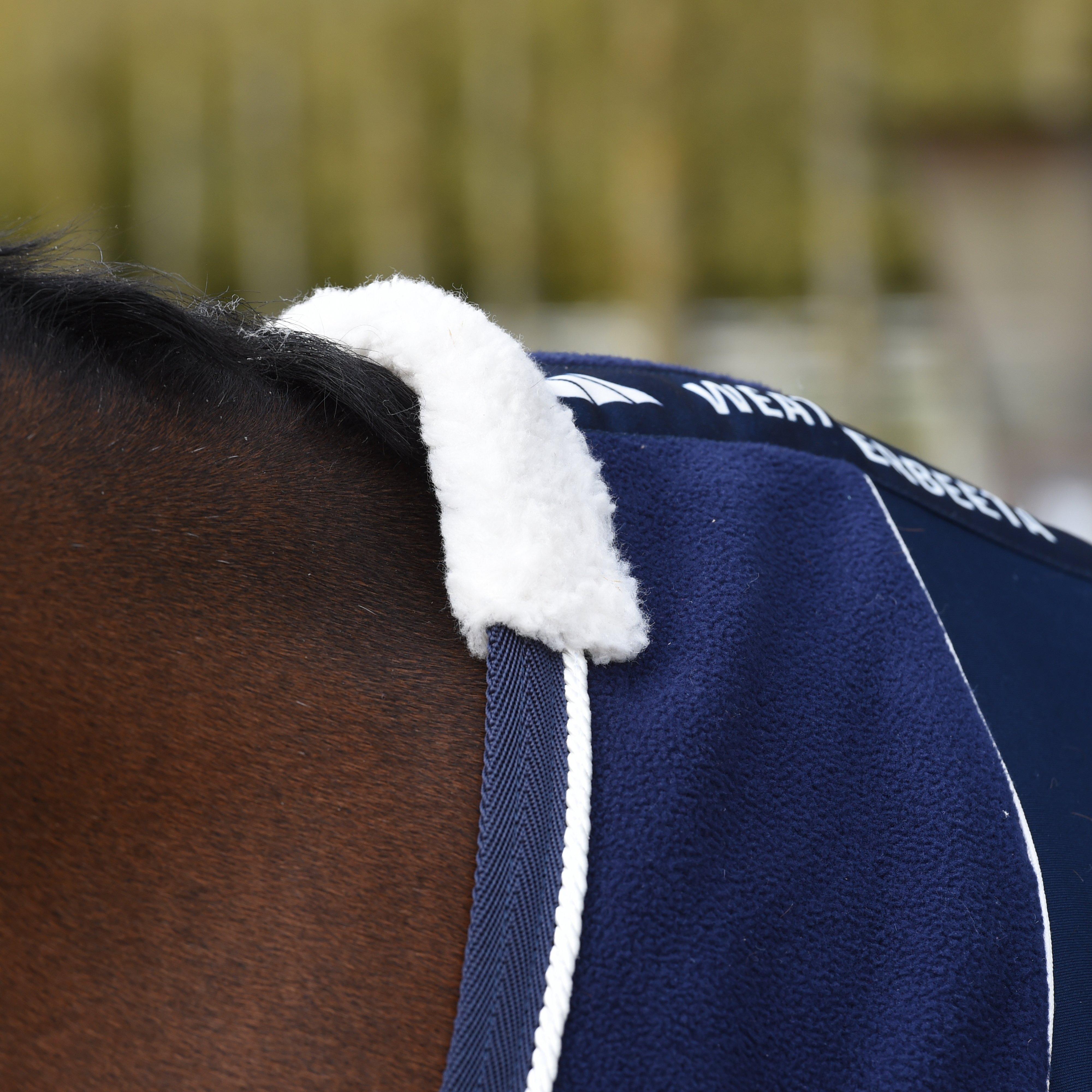 Standard Neck Opulence Show Sheet Navy/White