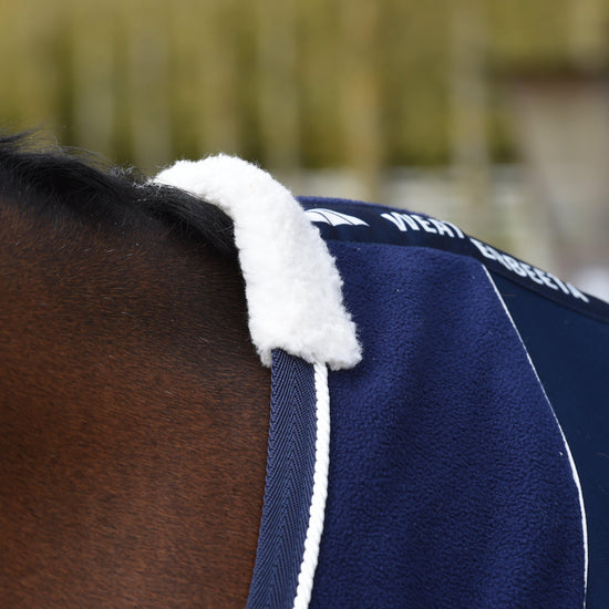 Standard Neck Opulence Show Sheet Navy/White