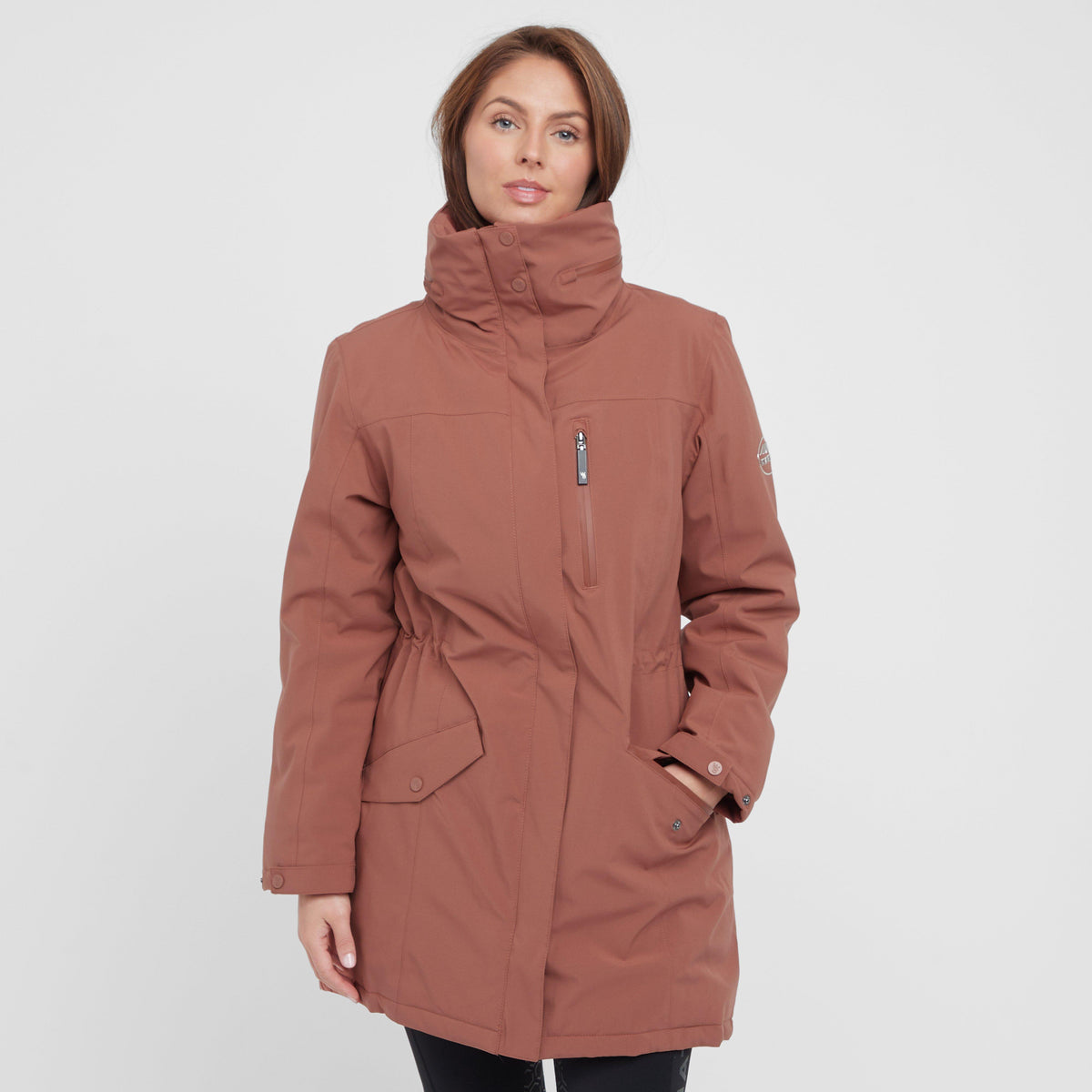Womens Kayla II Waterproof Jacket Redwood