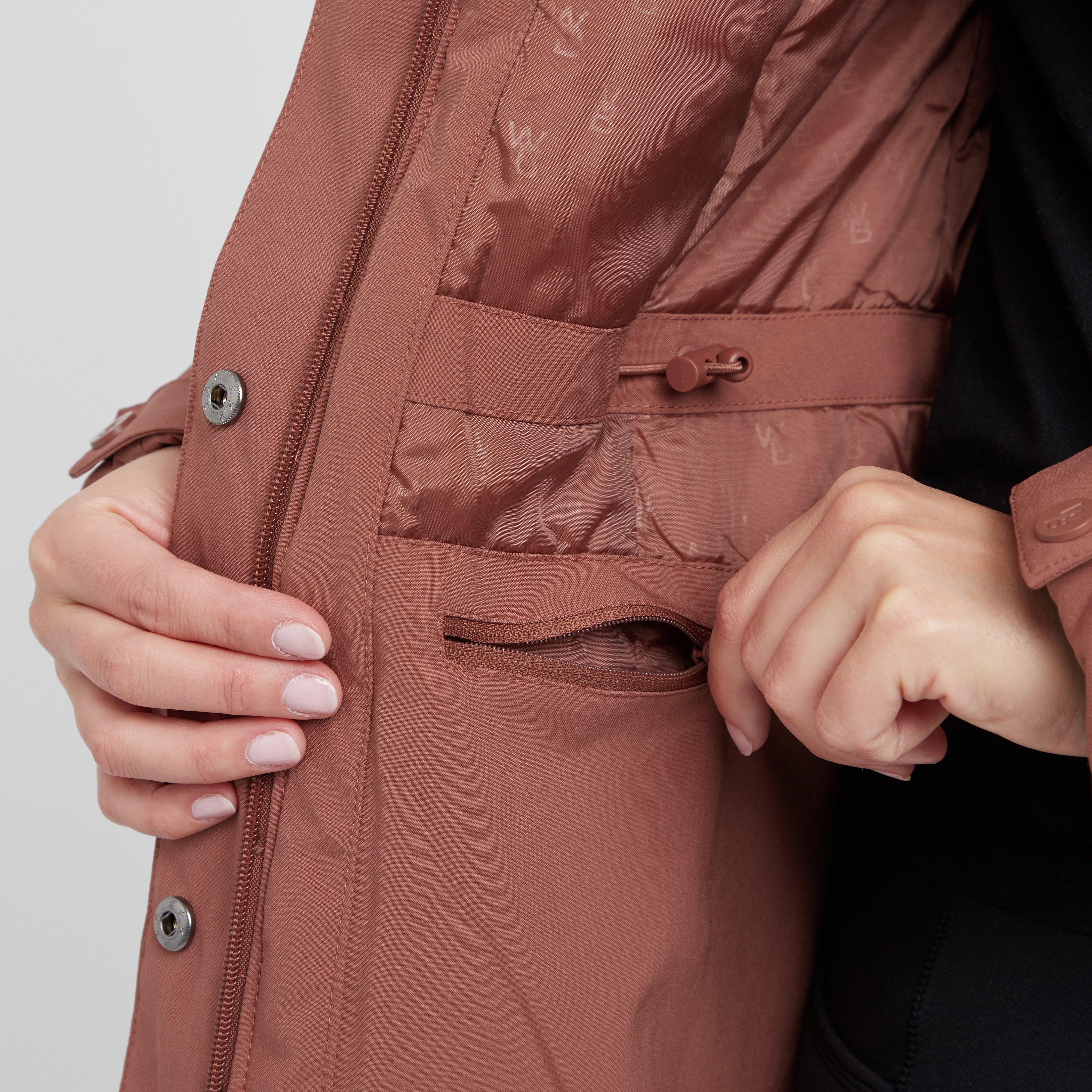 Womens Kayla II Waterproof Jacket Redwood