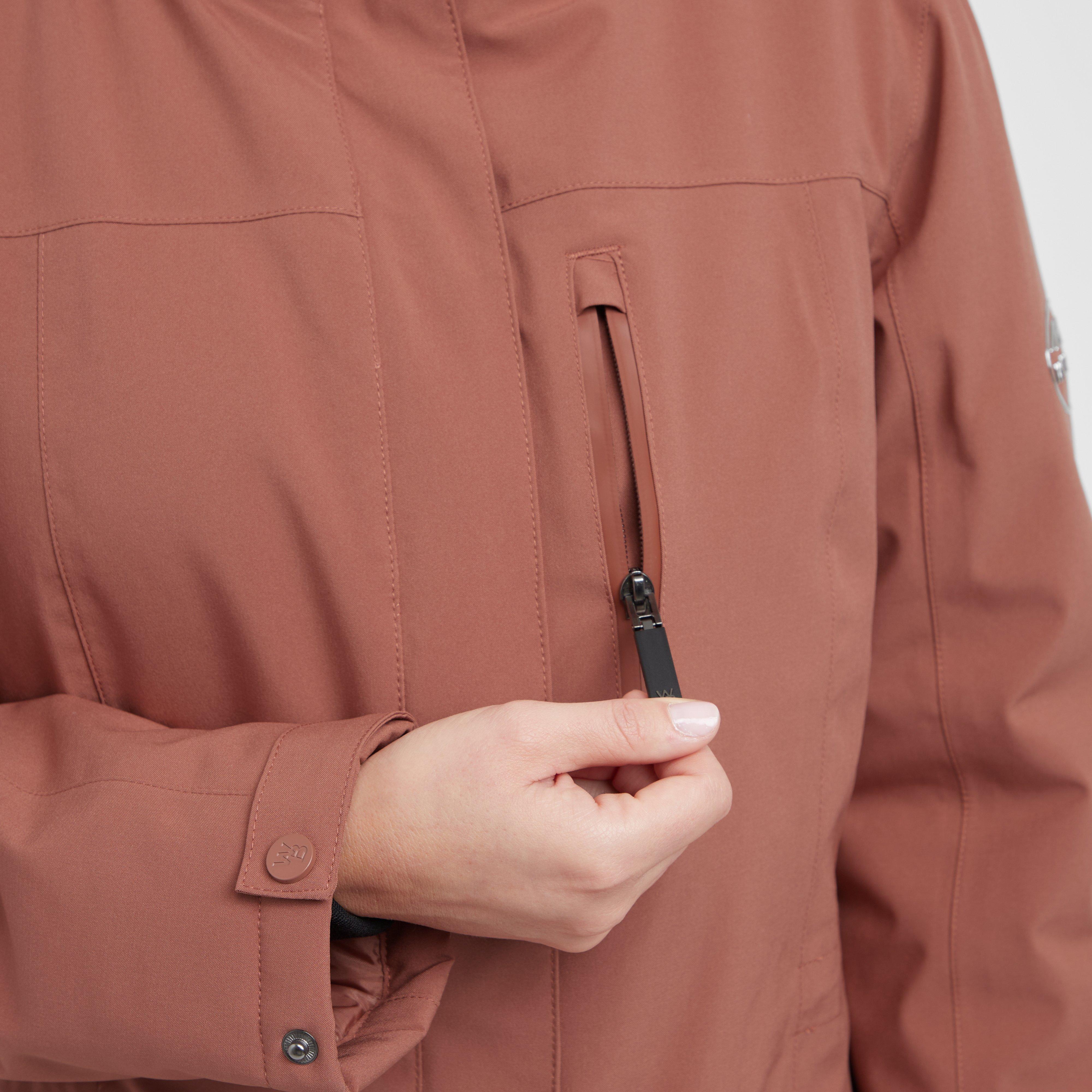 Womens Kayla II Waterproof Jacket Redwood