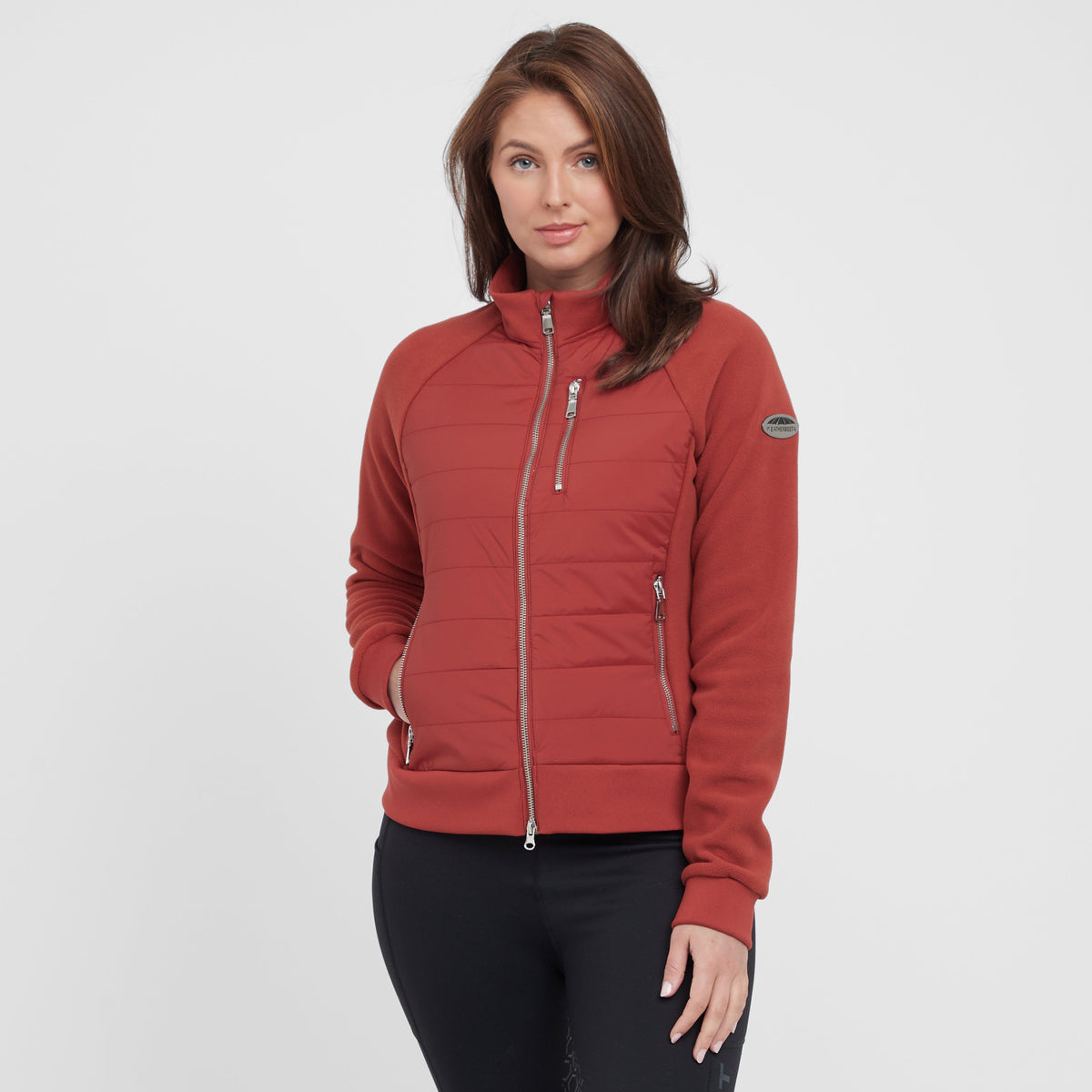 Womens Halifax Hybrid Jacket Red Ochre