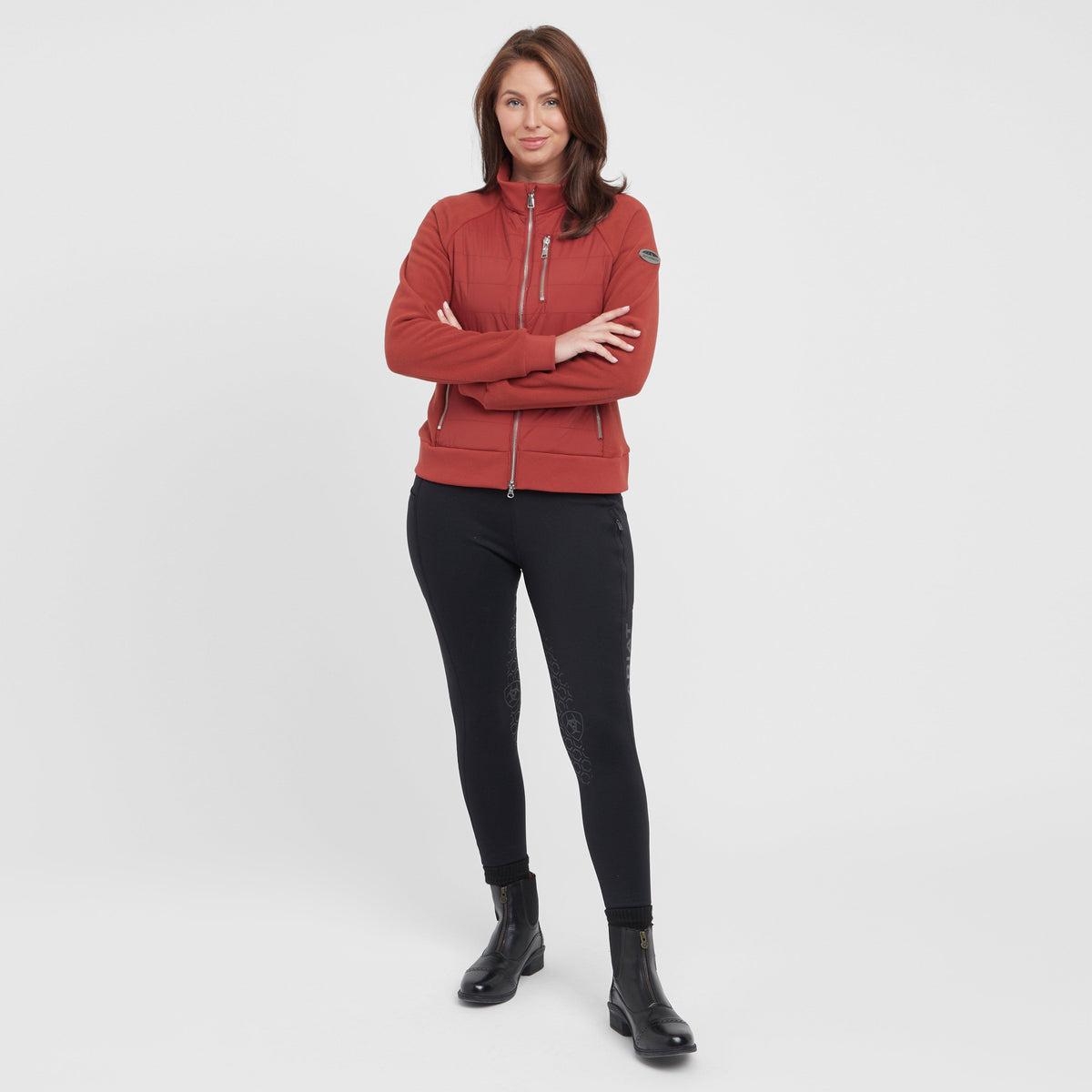 Womens Halifax Hybrid Jacket Red Ochre