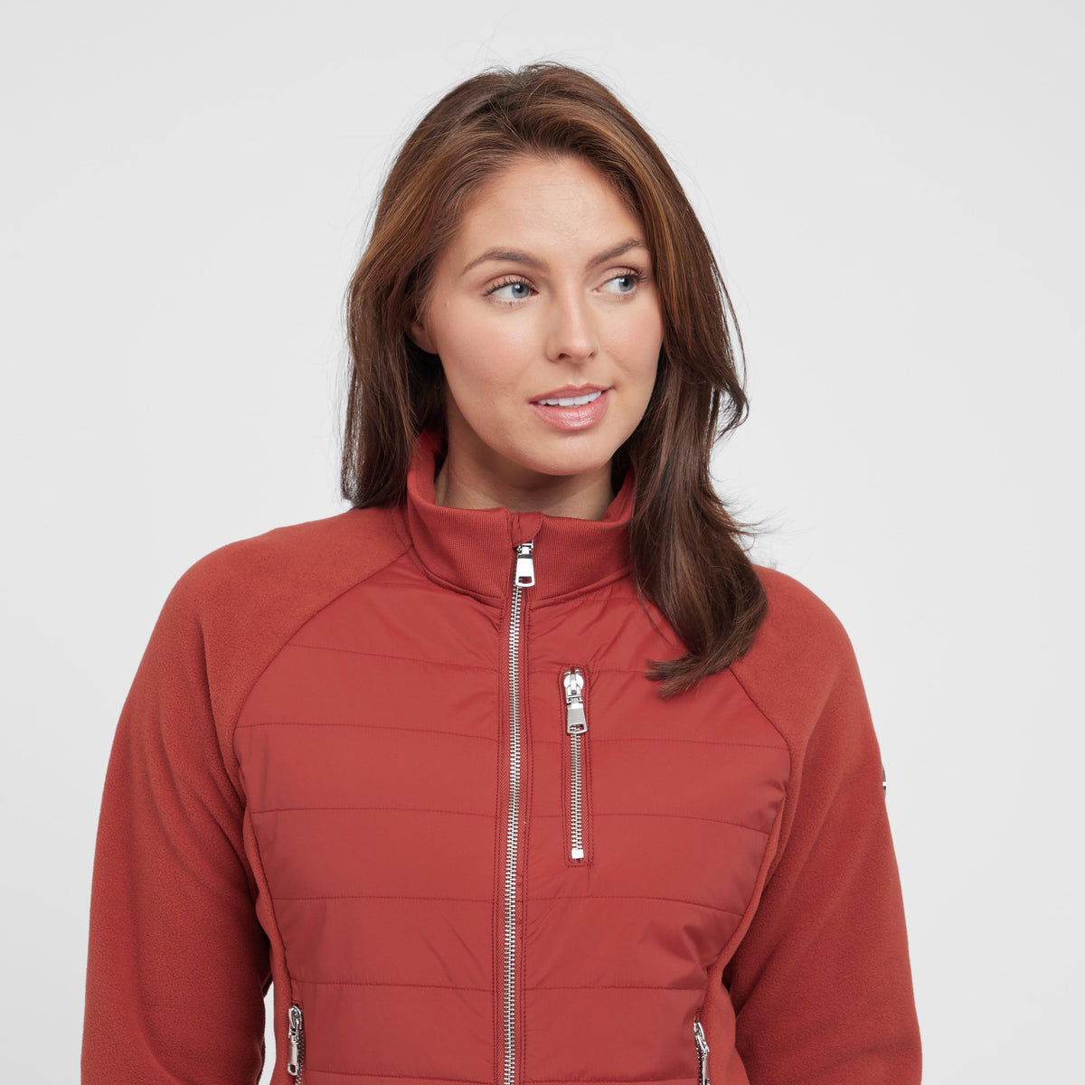 Womens Halifax Hybrid Jacket Red Ochre