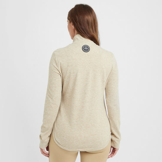 Womens London Layer long Sleeved Top irish Cream