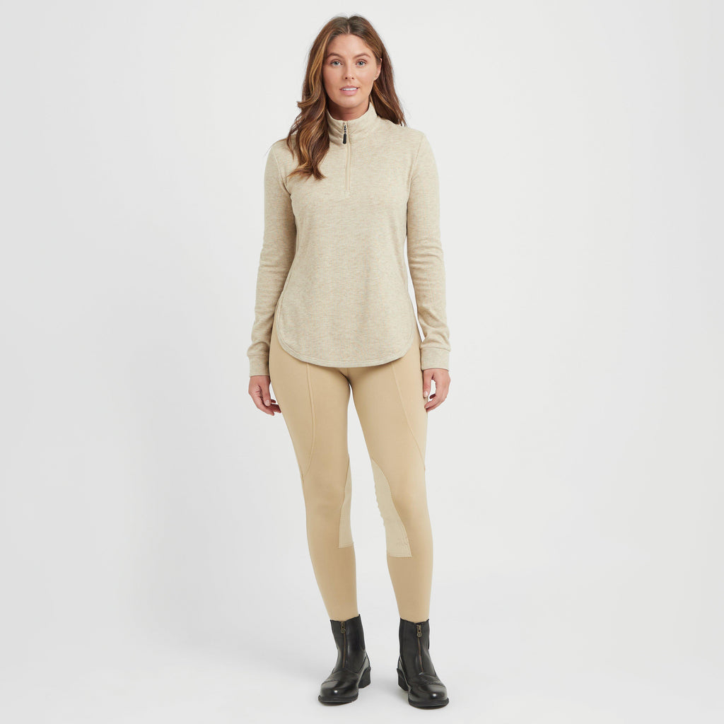 Womens London Layer long Sleeved Top irish Cream