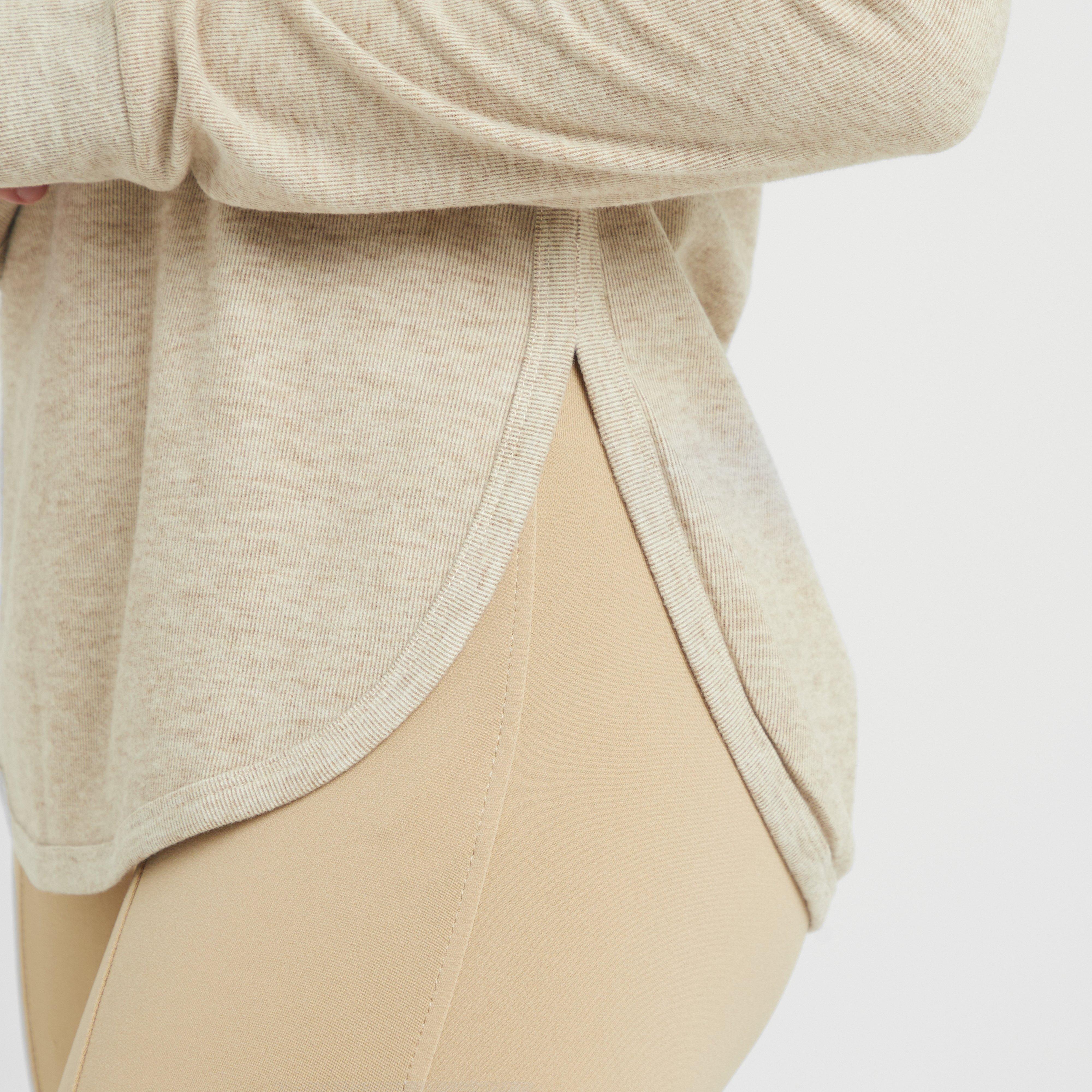 Womens London Layer long Sleeved Top irish Cream