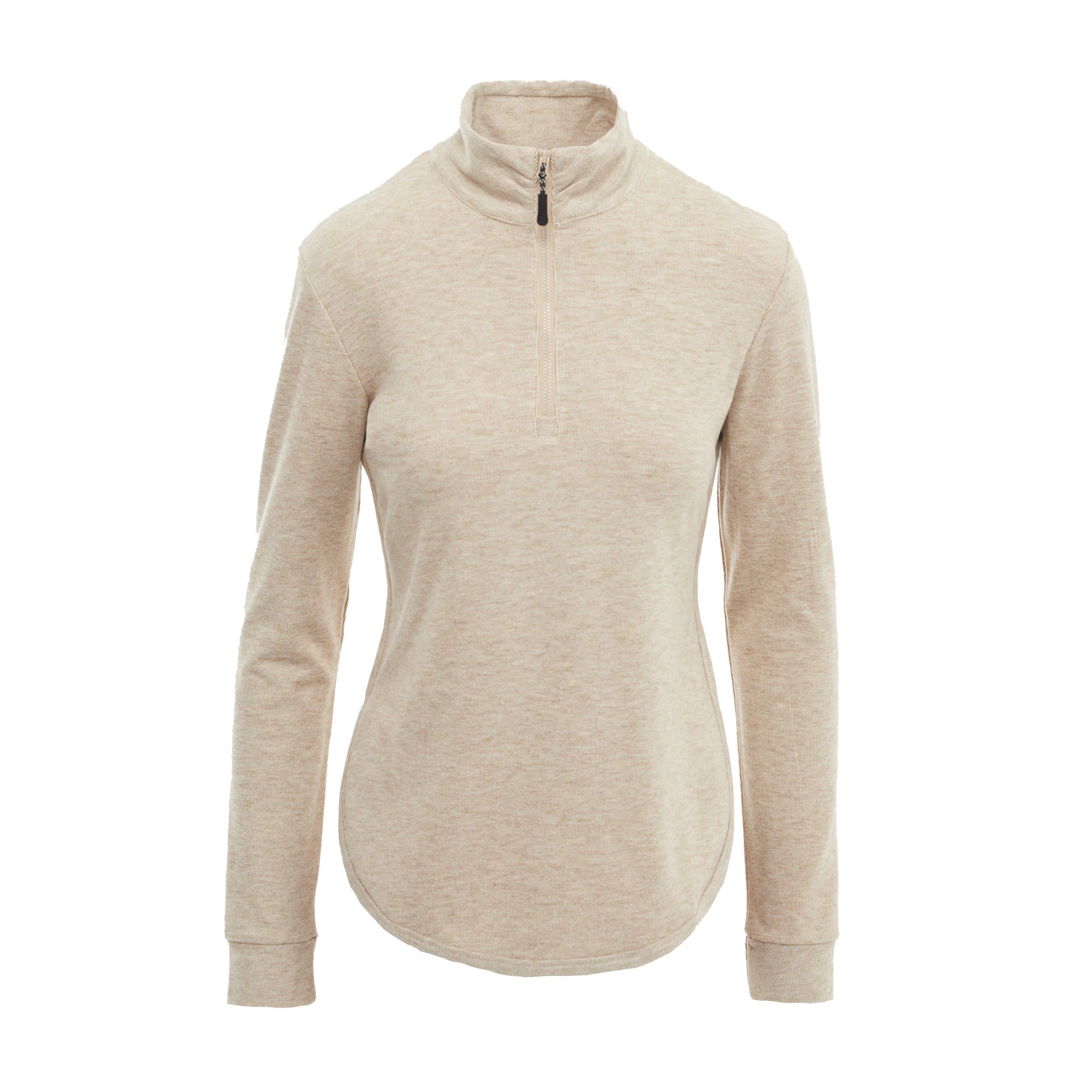 Womens London Layer long Sleeved Top irish Cream