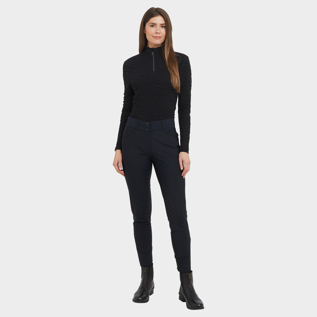 Womens Thermal Waterproof Breeches Black