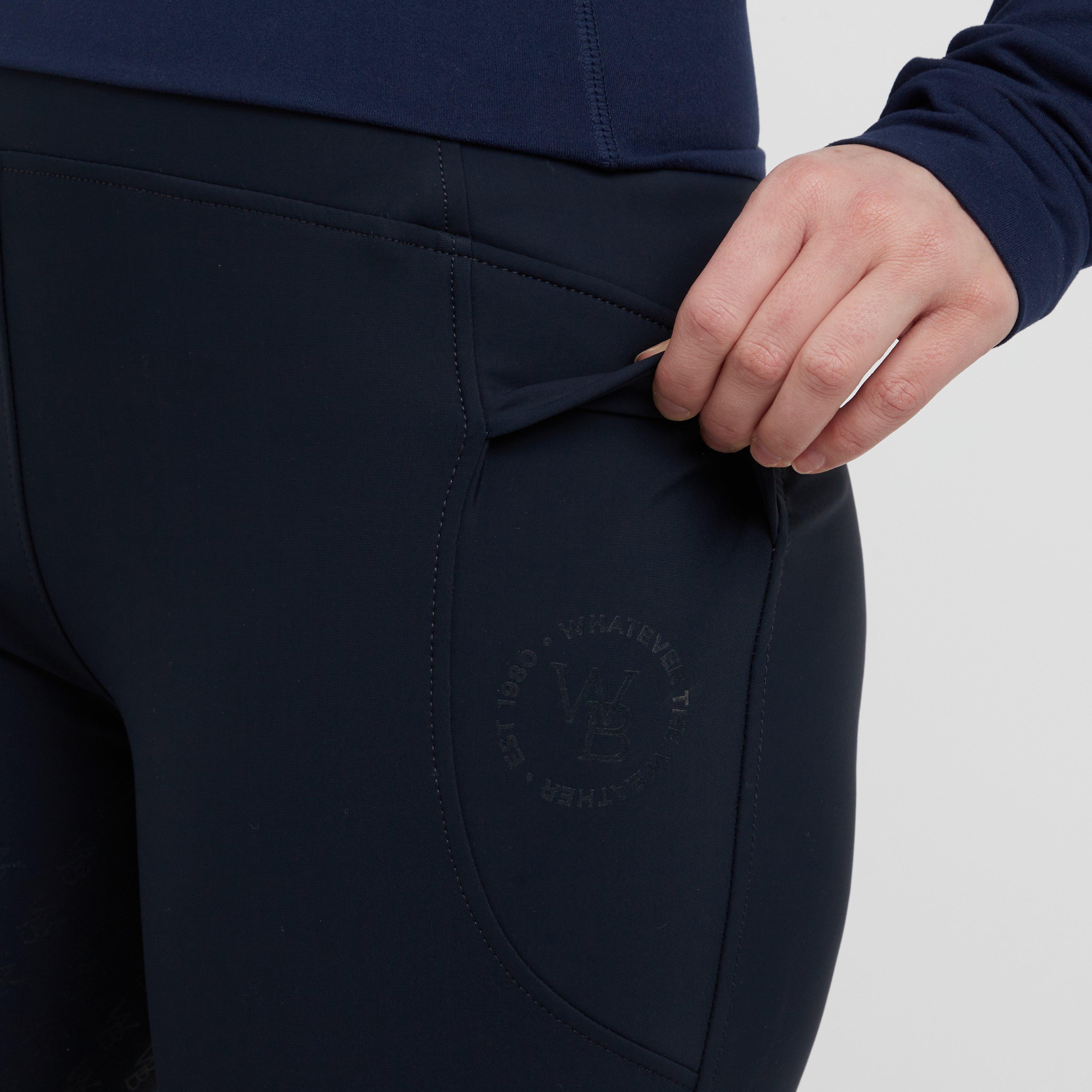 Womens Thermal Riding Tights Sky Captain