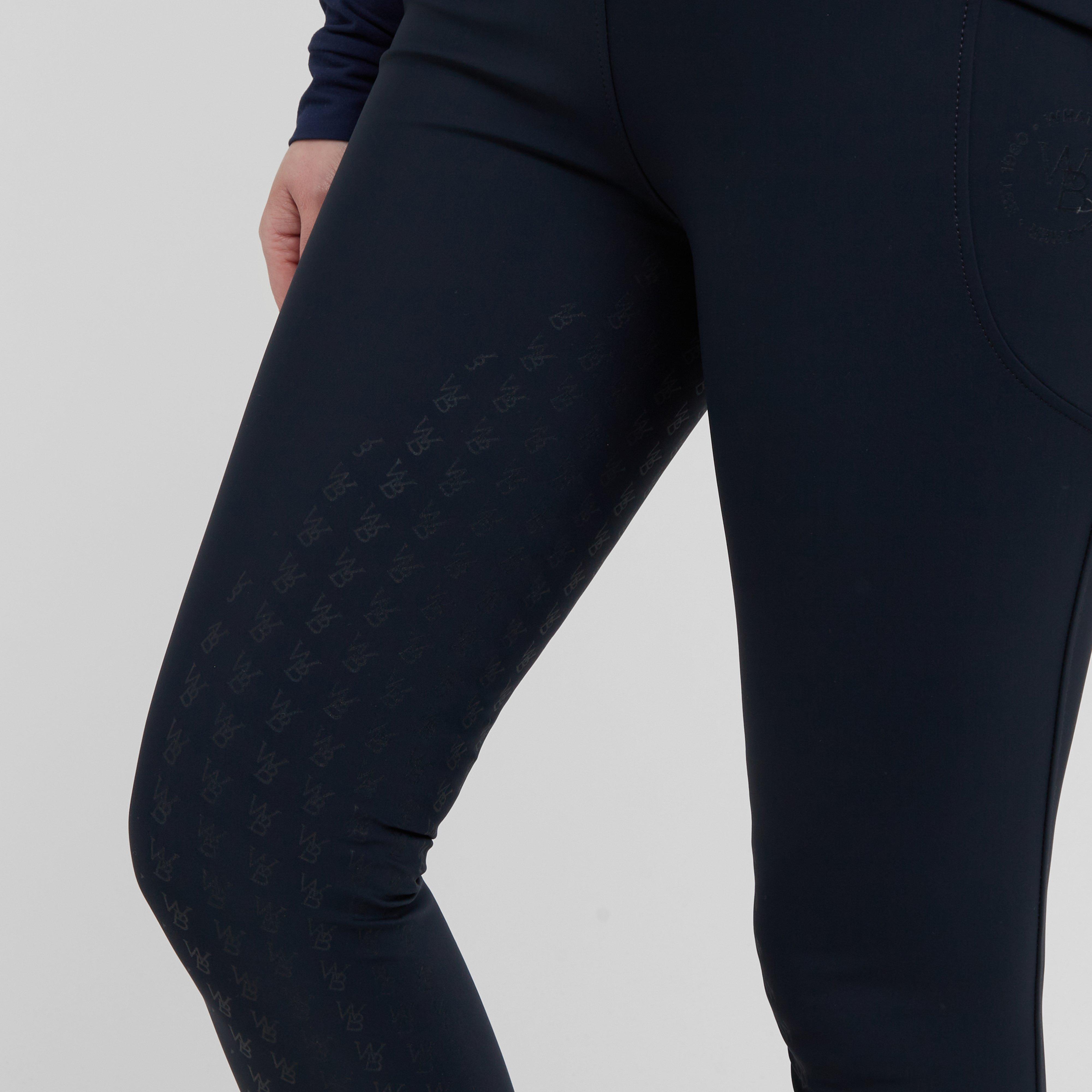 Womens Thermal Riding Tights Sky Captain