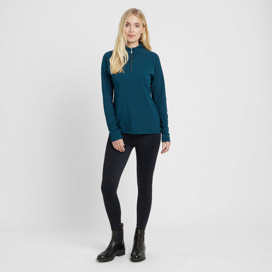 Womens Prime Long Sleeved Top Reflecting Pond