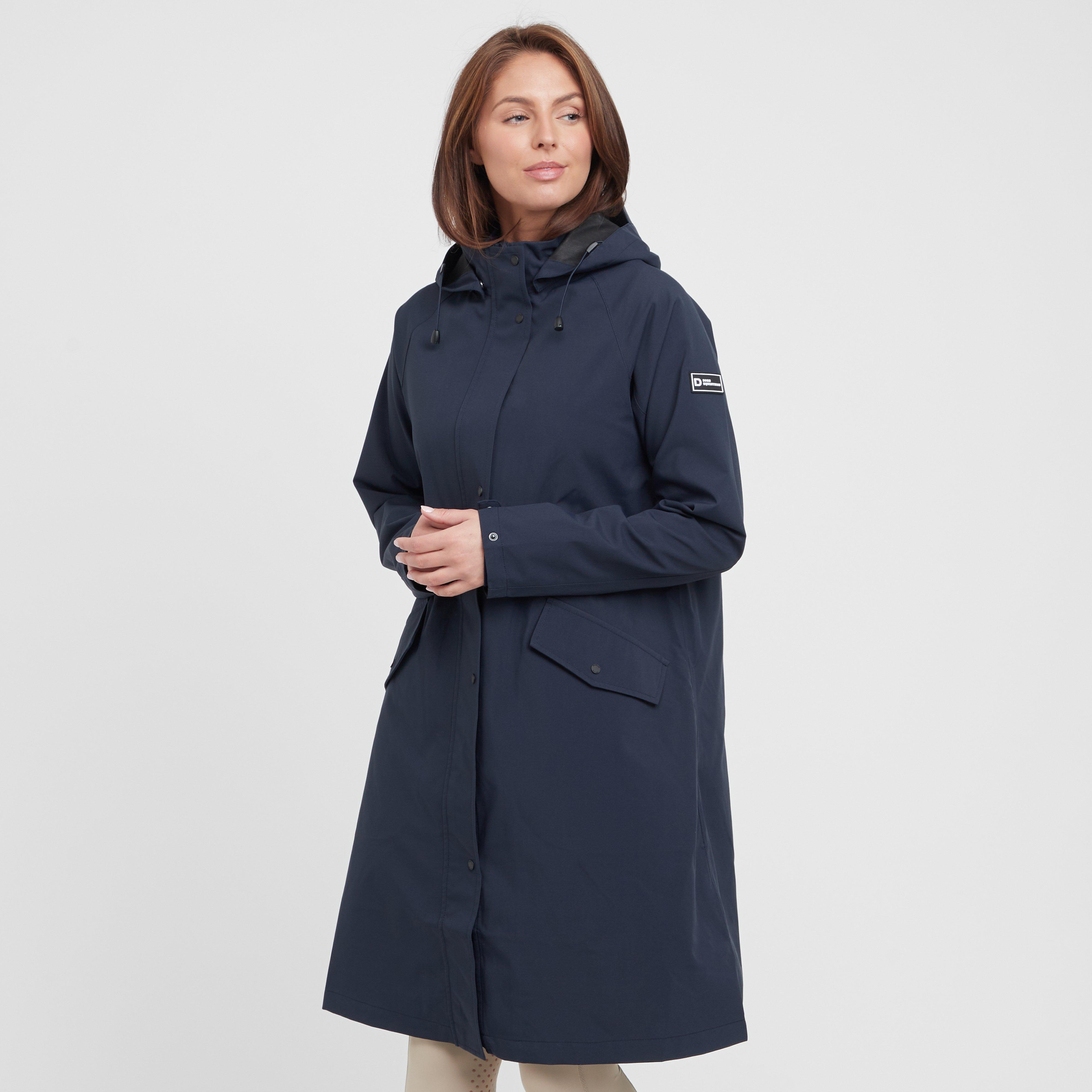 Womens Rowan Waterproof Riding Coat Sky Captain