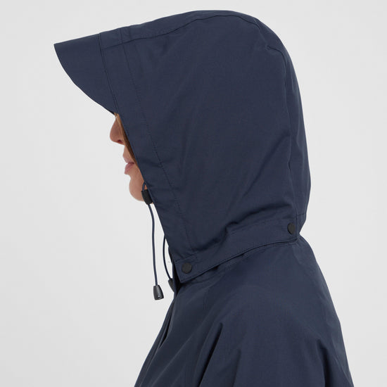 Womens Rowan Waterproof Riding Coat Sky Captain