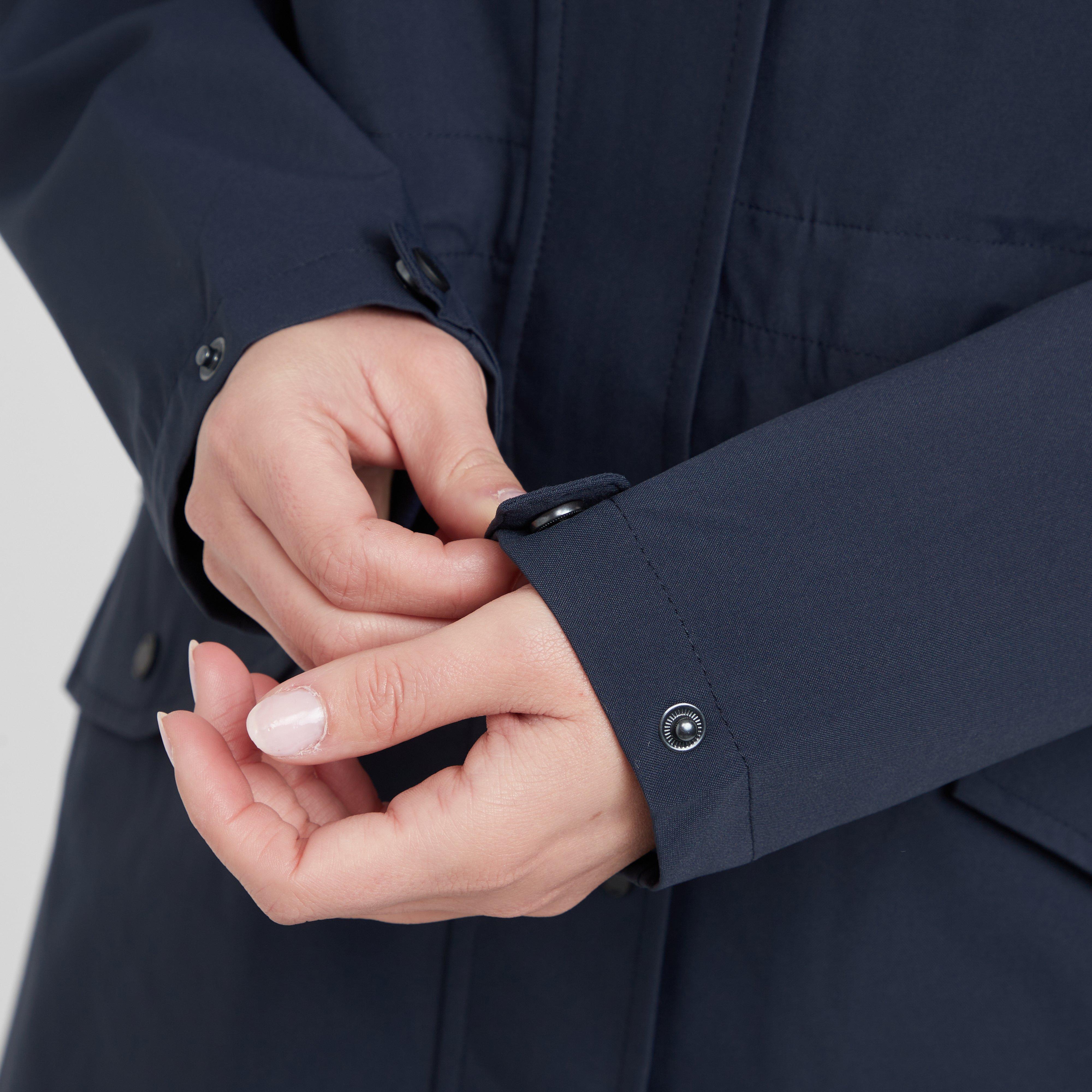 Womens Rowan Waterproof Riding Coat Sky Captain