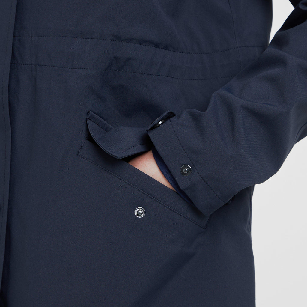 Womens Rowan Waterproof Riding Coat Sky Captain