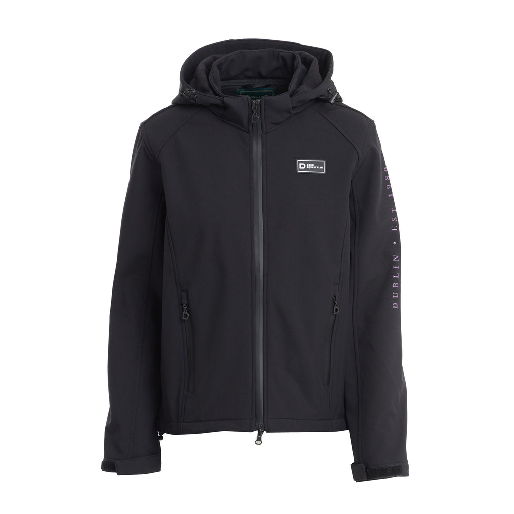 Womens Scarlett Soft Shell Bonded Jacket Black