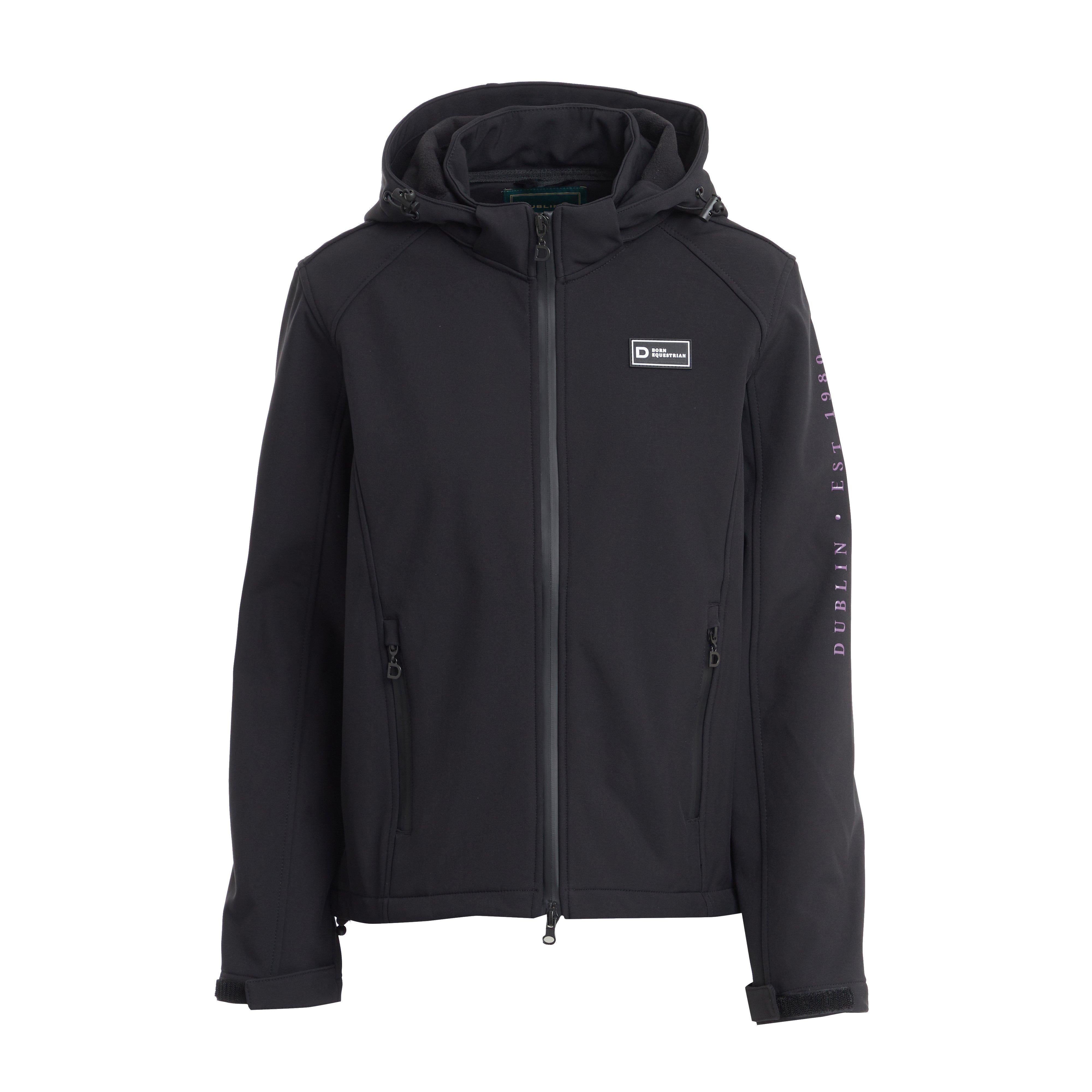 Womens Scarlett Soft Shell Bonded Jacket Black