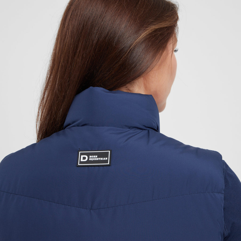 Womens Patrice Puffer Vest Naval Academy