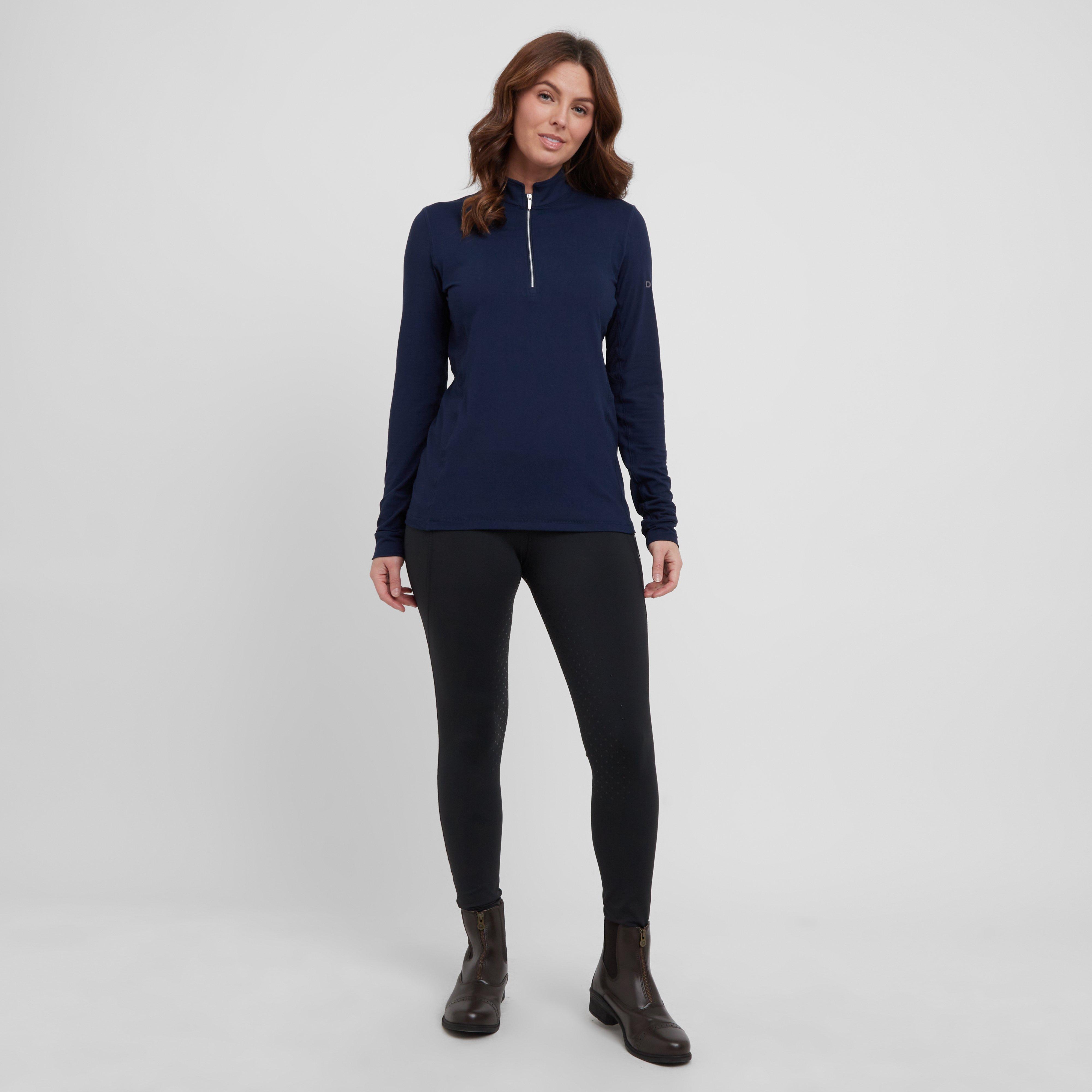 Womens Thermal Riding Tights Black