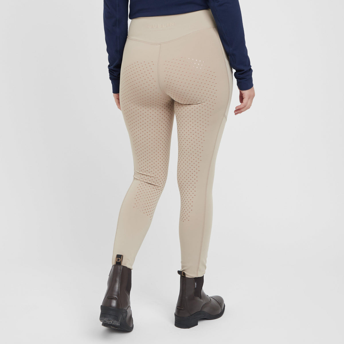 Womens Everyday Riding Tights Beige