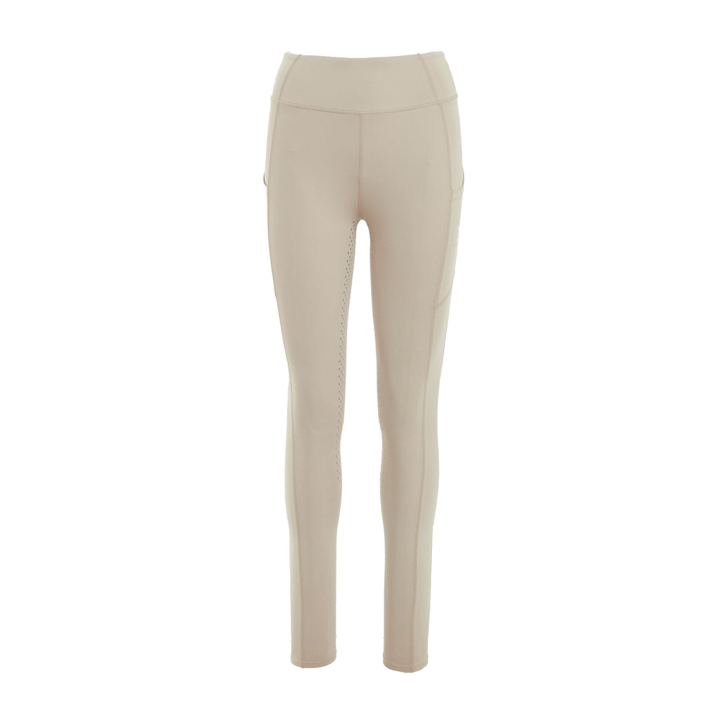 Womens Everyday Riding Tights Beige
