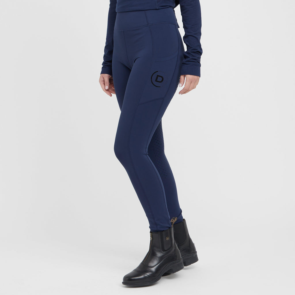 Womens Everyday Riding Tights Navy Academy