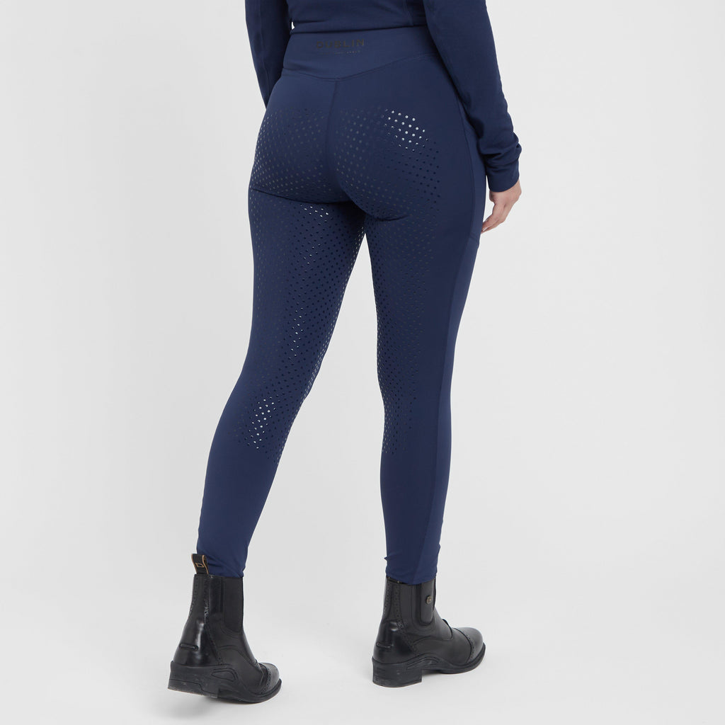 Womens Everyday Riding Tights Navy Academy