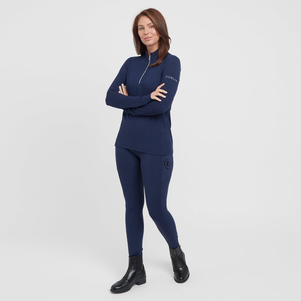 Womens Everyday Riding Tights Navy Academy