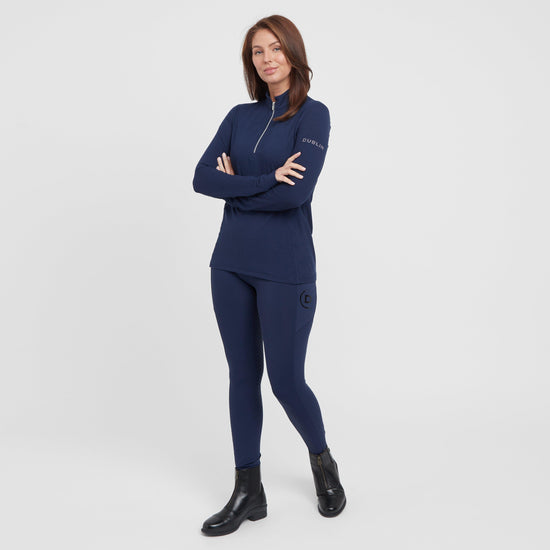 Womens Everyday Riding Tights Navy Academy