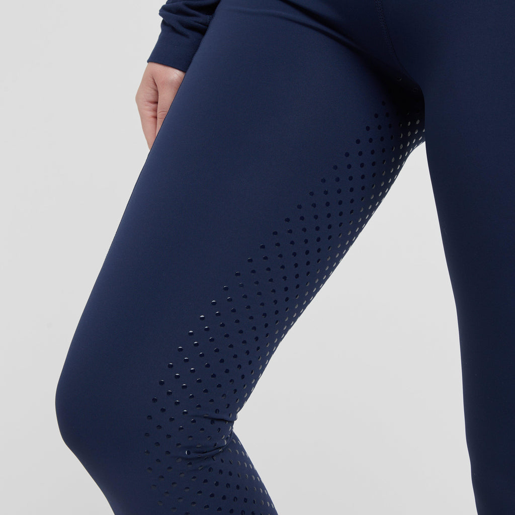 Womens Everyday Riding Tights Navy Academy