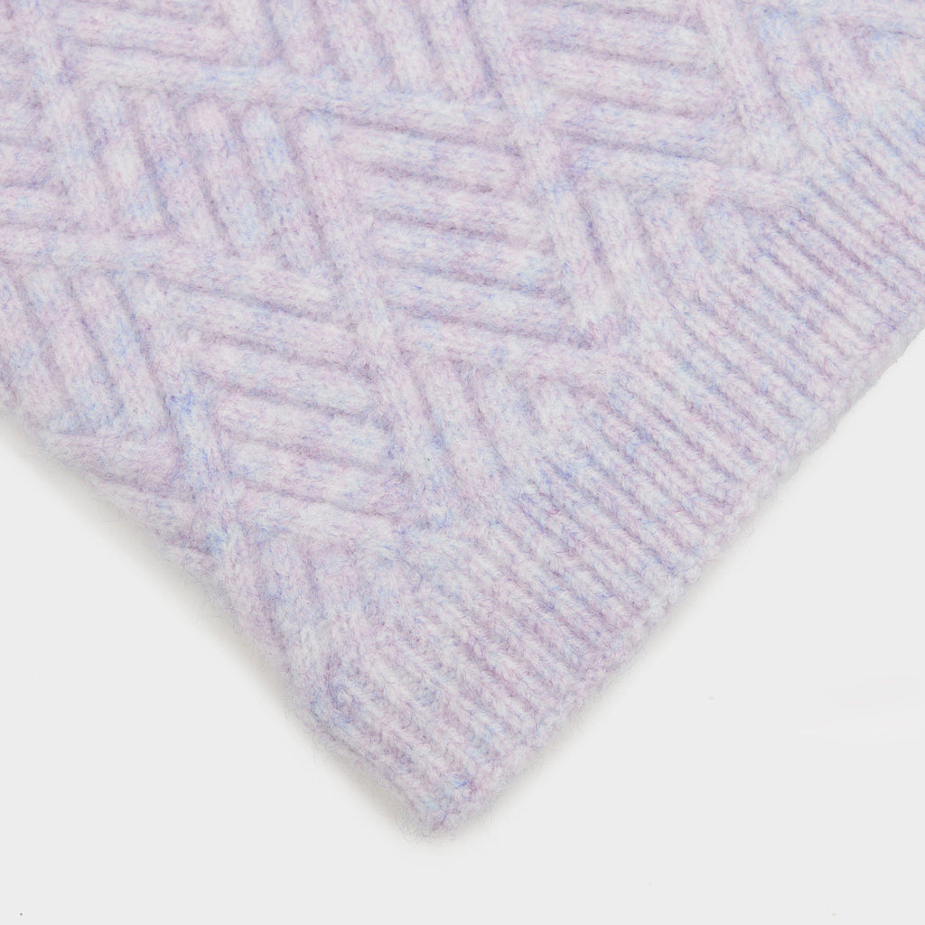 Womens Sam Snood Purple Marle