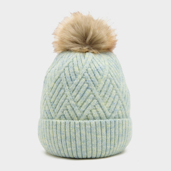 Womens Bea Beanie Green Marle