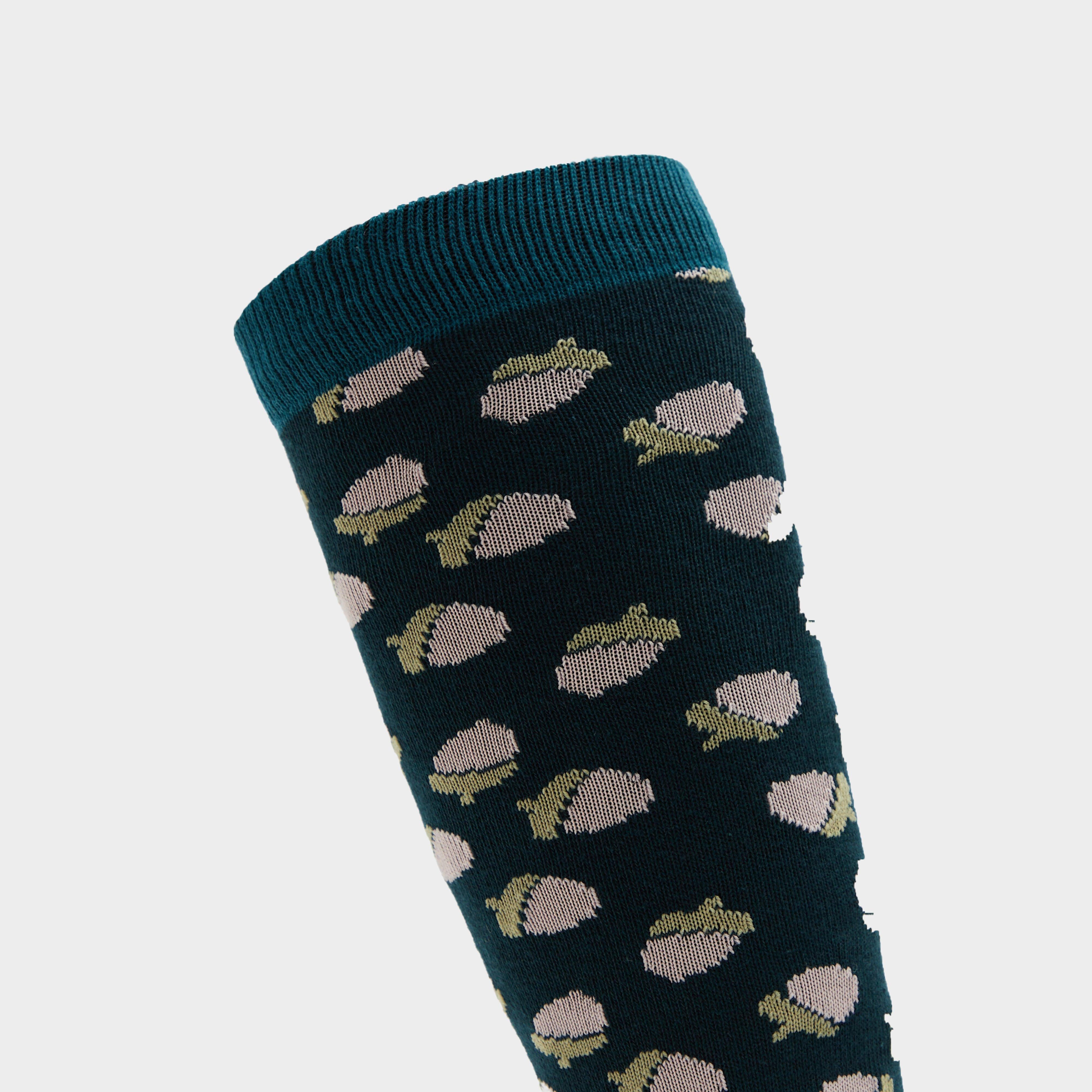 3 Pack Socks Green Autumn